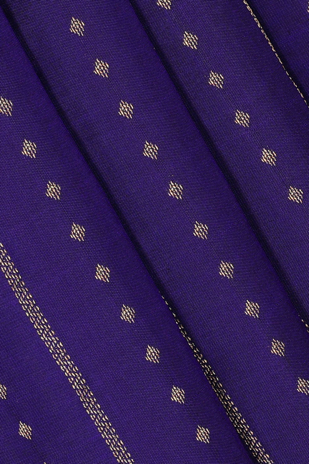 Kalanjali Dark Blue Silk Saree – Women's - view 2