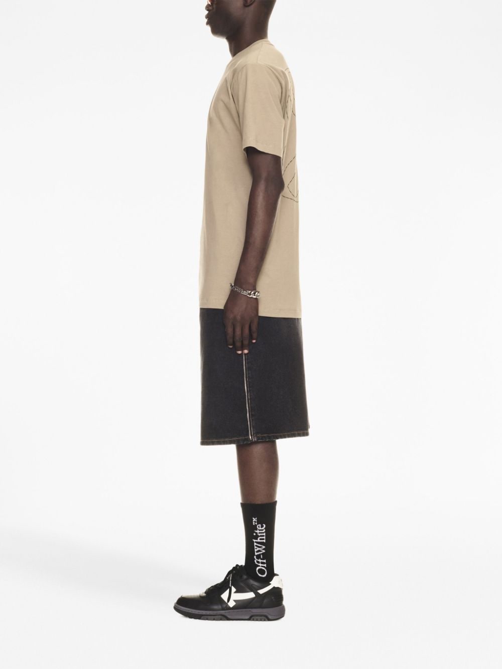Off White Logo cotton t-shirt – Cotton 100% - view 5