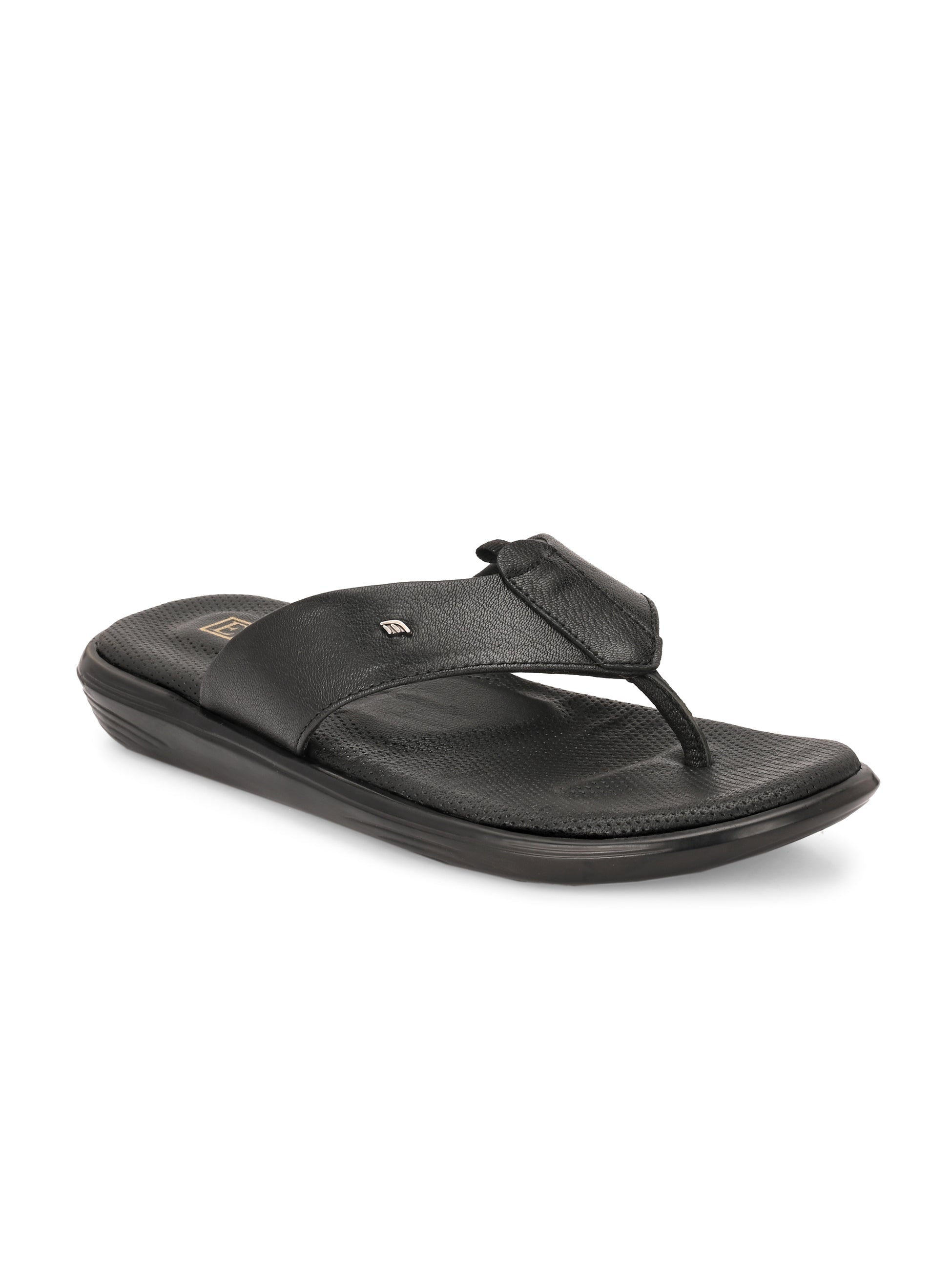 Egoss Shoes Egoss Leather Slippers For Men - view 16