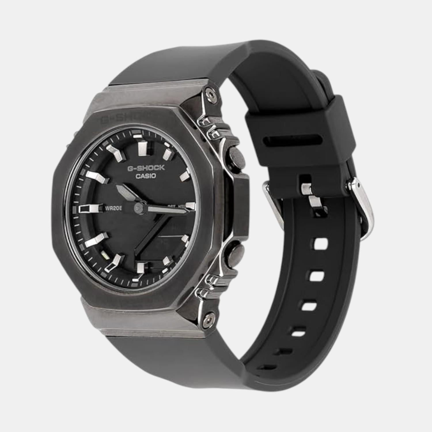 Casio G-Shock Women Quartz Grey Dial Analog-Digital Resin Watch G1695 - view 4