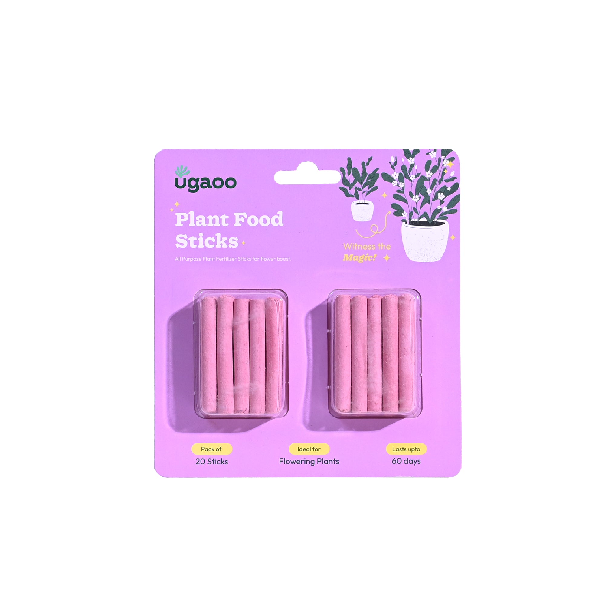 Ugaoo Plant Food Fertilizer Bloom Sticks For Flowering Plants
