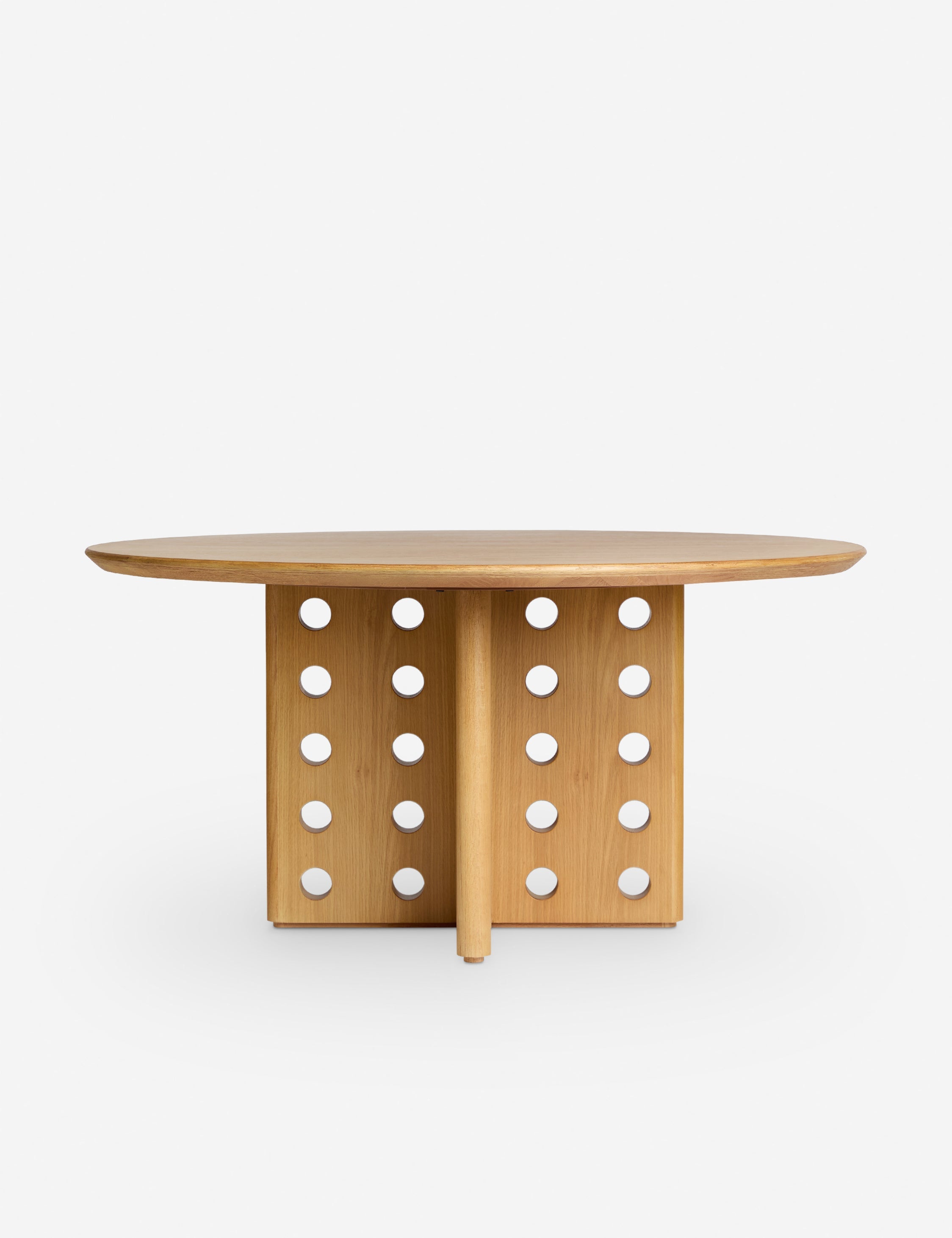 Lulu and Georgia Reika Round Dining Table by Sarah Sherman Samuel - view 2