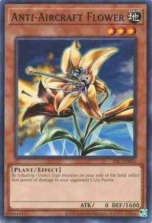 Yu-Gi-Oh! Anti-Aircraft Flower - 25th Anniversary - IOC-EN076 - Common - Unlimited