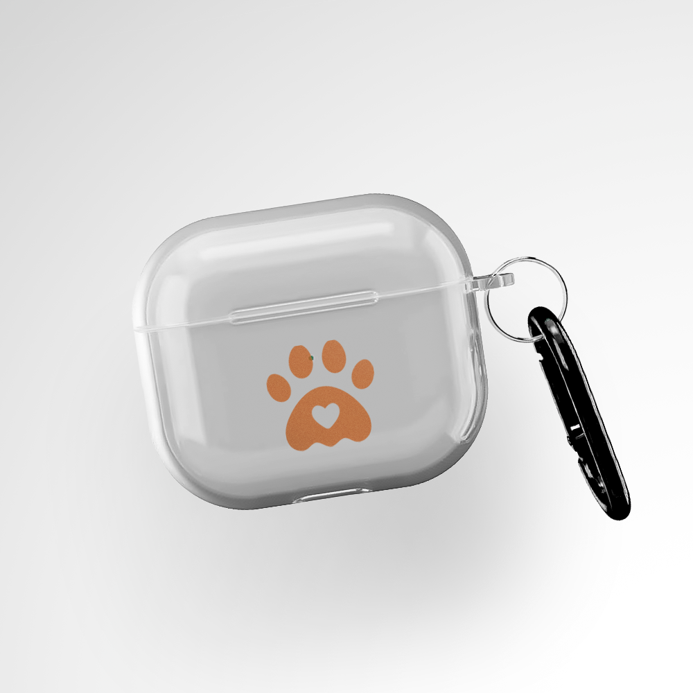 Cover It Up Puppy Paw Clear Airpods 3rd Gen Case Covers