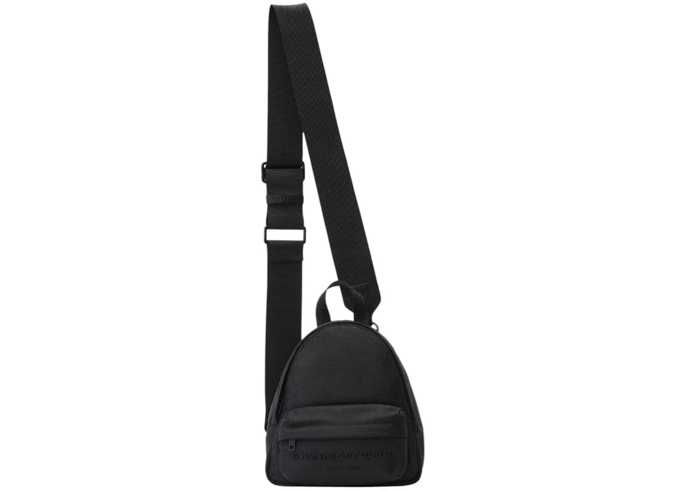 Alexander Wang Punch Mini Sling Backpack Black - view 3