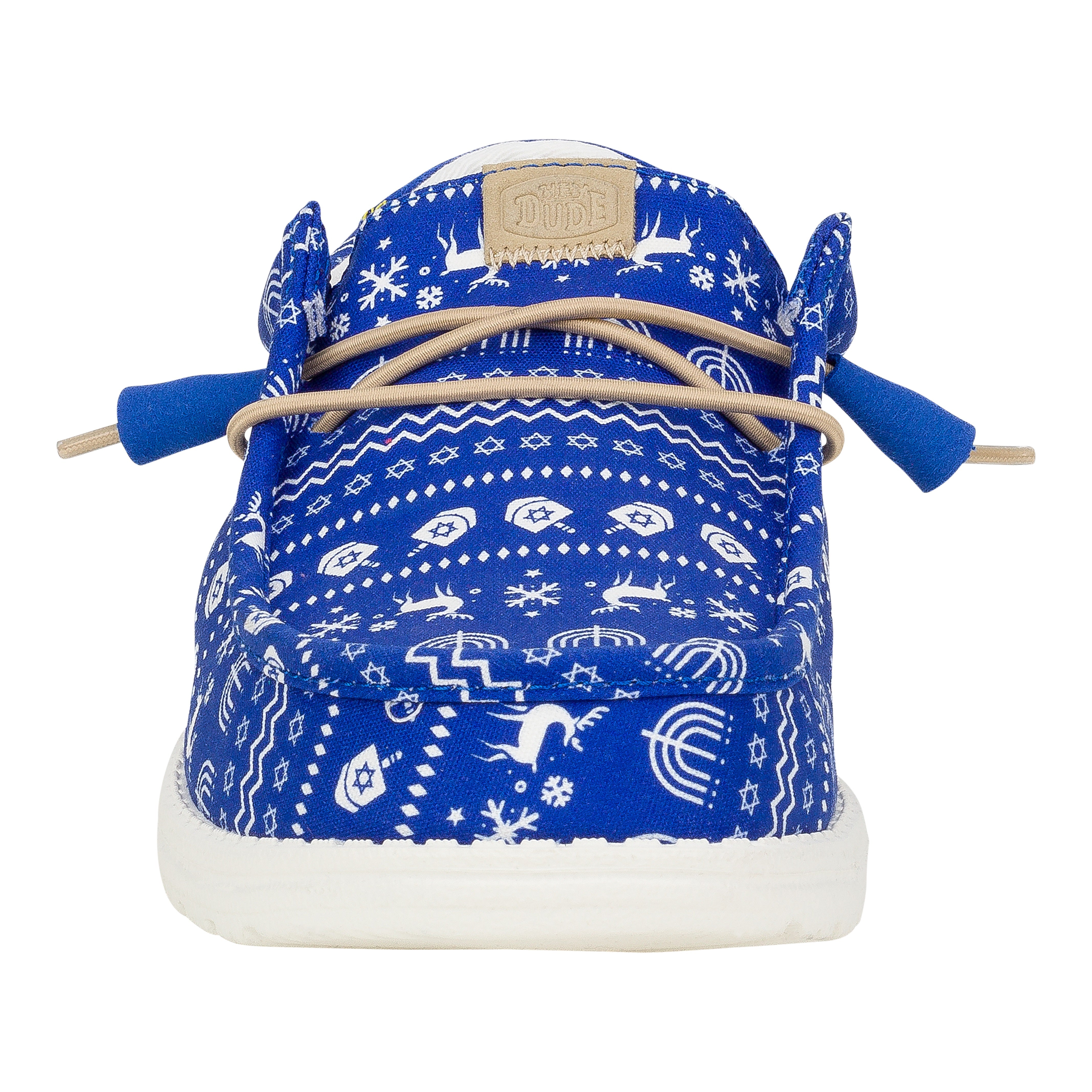 HEYDUDE shoes Wally Hanukkah Sweater - Hanukkah Blue/White - view 4