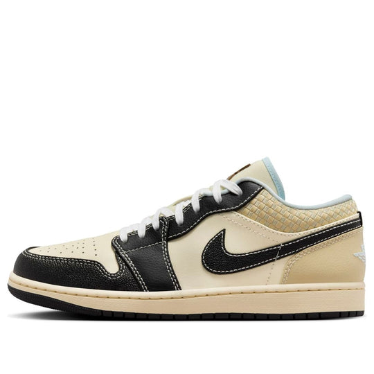 Air Jordan 1 Low Se Coconut Milk Black Muslin - view 6
