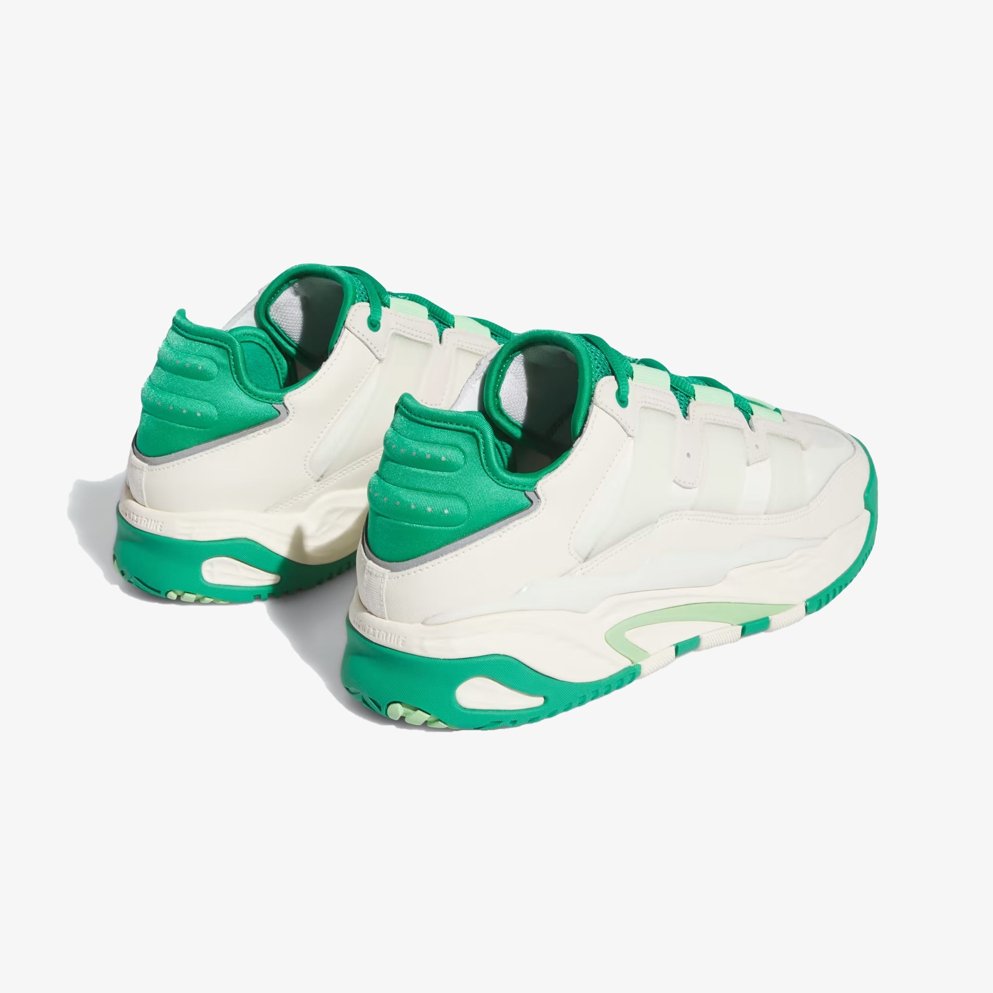 Adidas Originals | NITEBALL { OFF WHITE/CLOUD WHITE - view 2