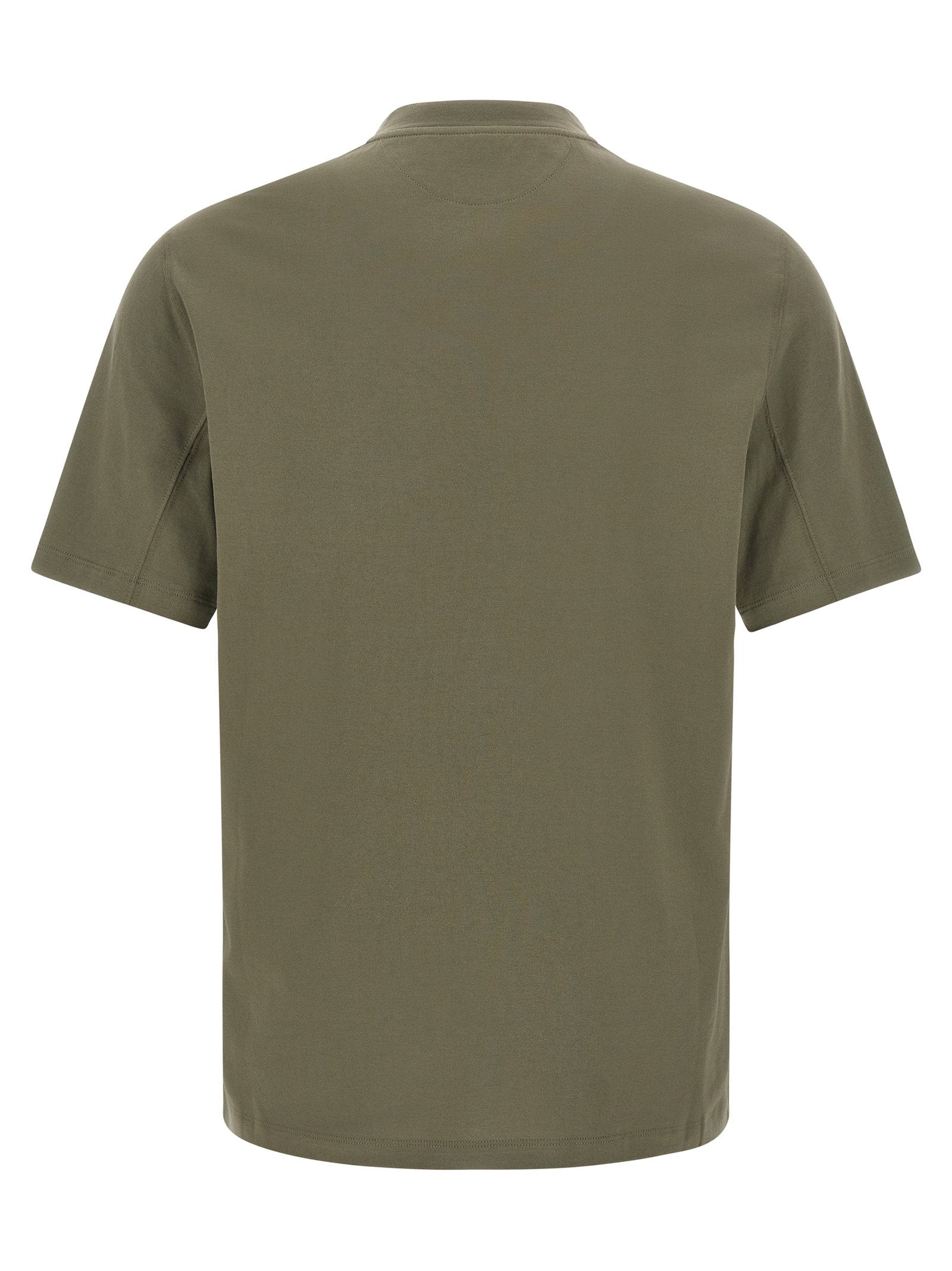 Brunello Cucinelli Logo T-shirt – 100% cotton - view 2
