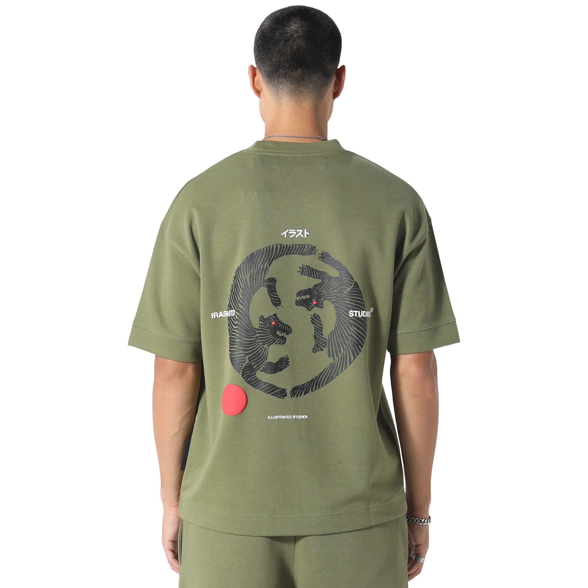 Irasuto Studios Claw Khaki T Shirt - view 2