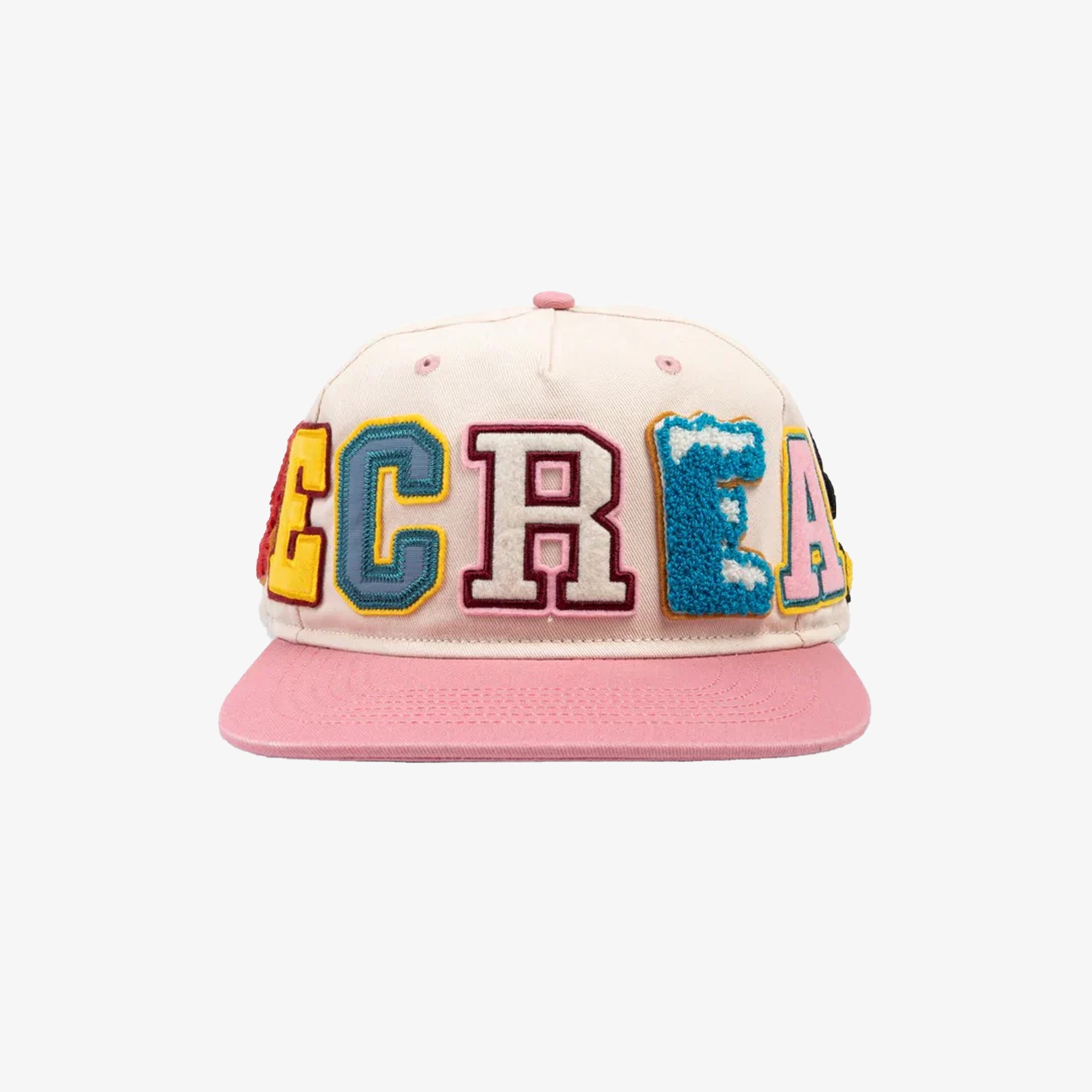 Icecream | ALL THE WAY SNAPBACK HAT { SHEER PINK - view 3