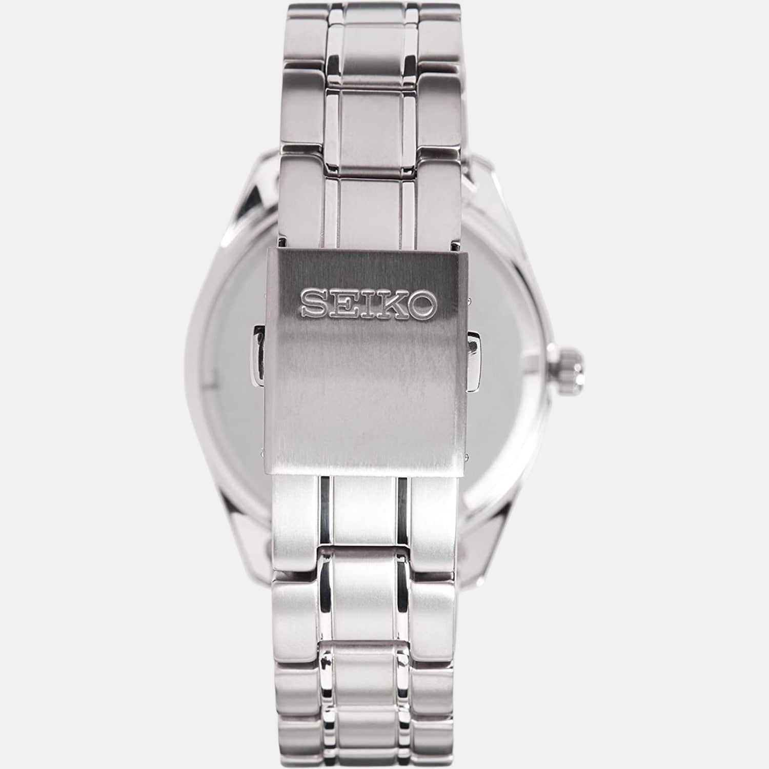 Seiko Dress Men Quartz Blue Dial Analog Stainless Steel Watch SUR371P1 - view 3