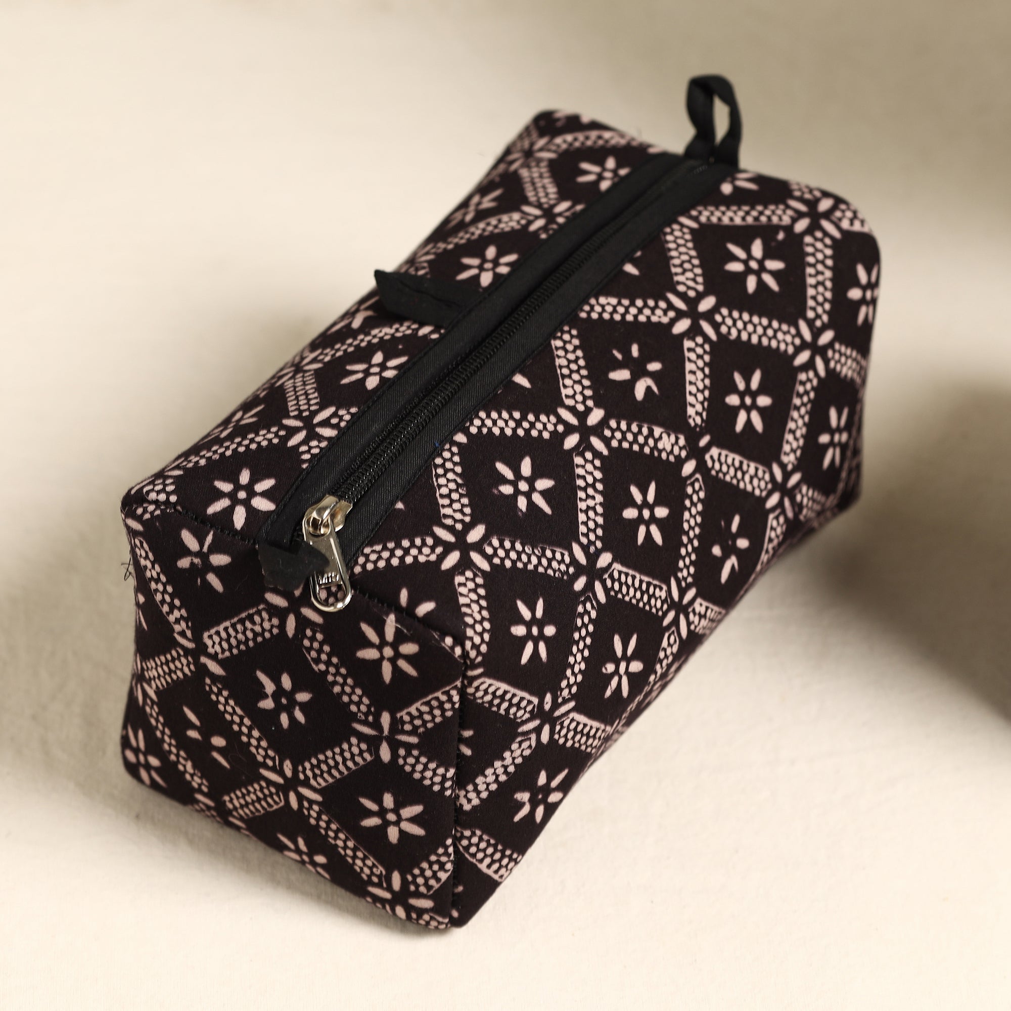 ITOKRI CRAFTS INITIATIVE Black - Handmade Cotton Toiletry Bags (Set of 3) 72 - view 4