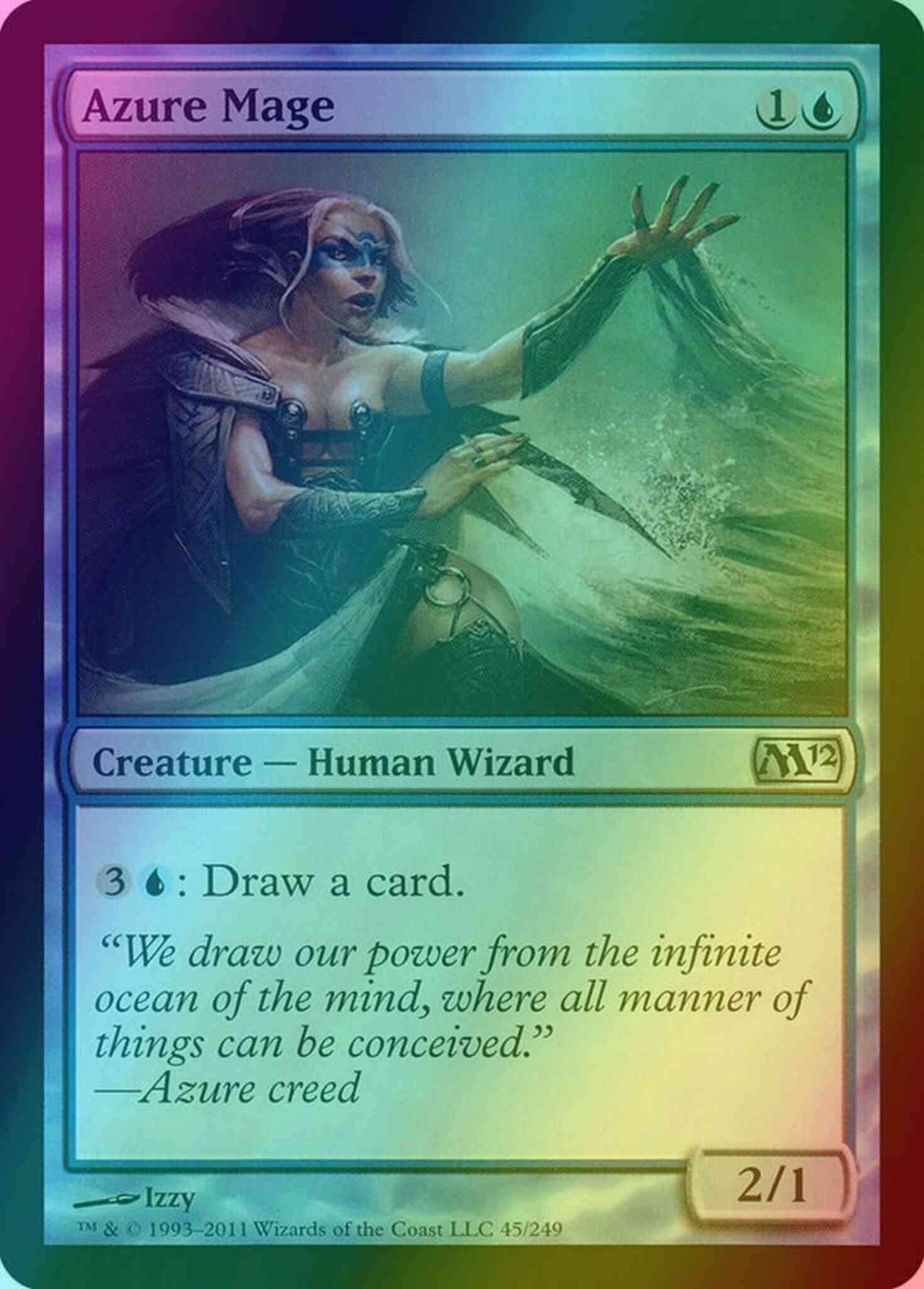 Mage 45 magic – Azure Mage [45] [Magic 2012] [Foil]