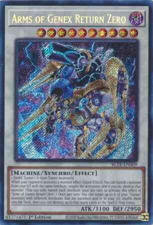 Yu-Gi-Oh! Arms of Genex Return Zero - BLTR-EN009 - Secret Rare - 1st Edition