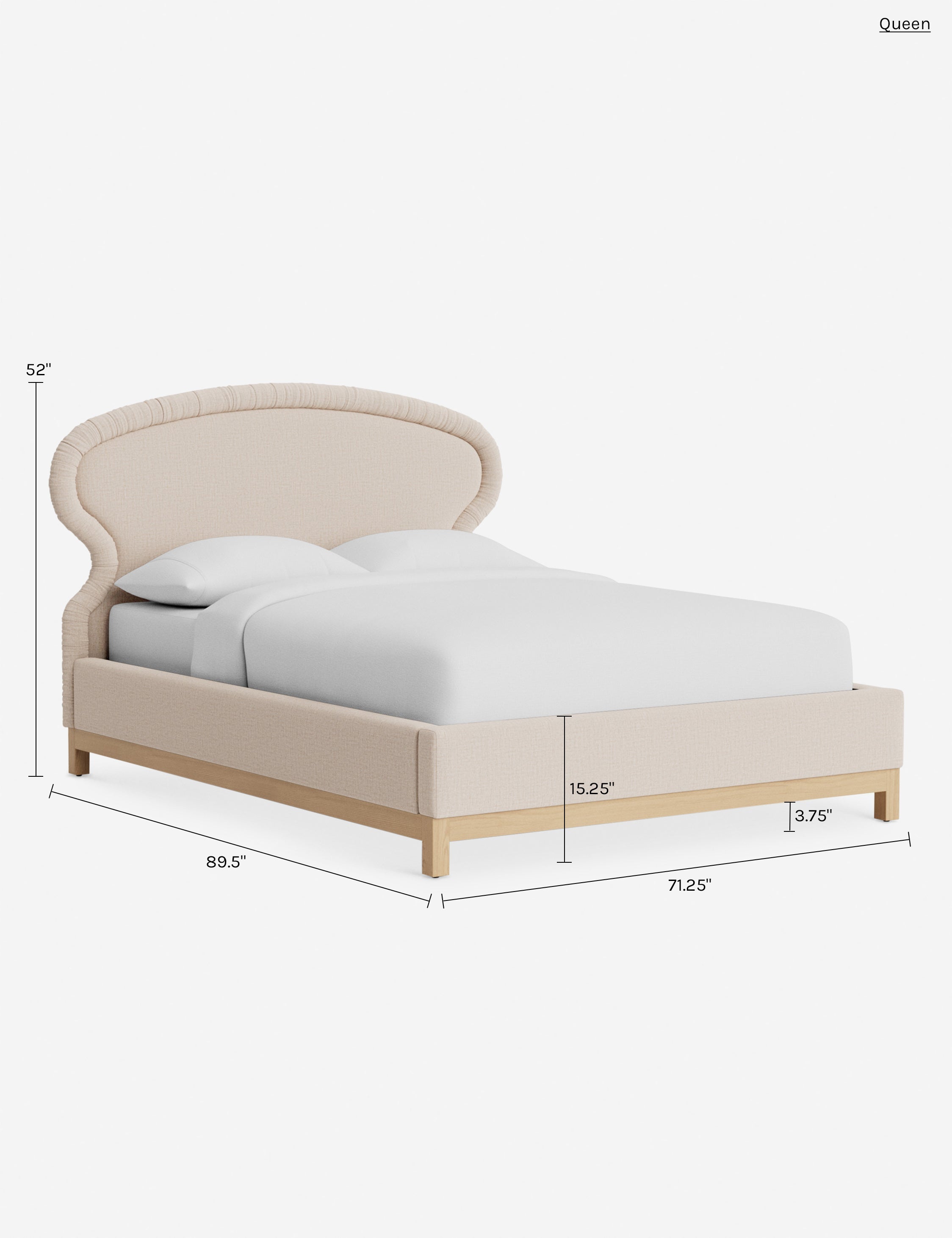 Lulu and Georgia Morecambe Platform Bed by Ginny Macdonald - view 236