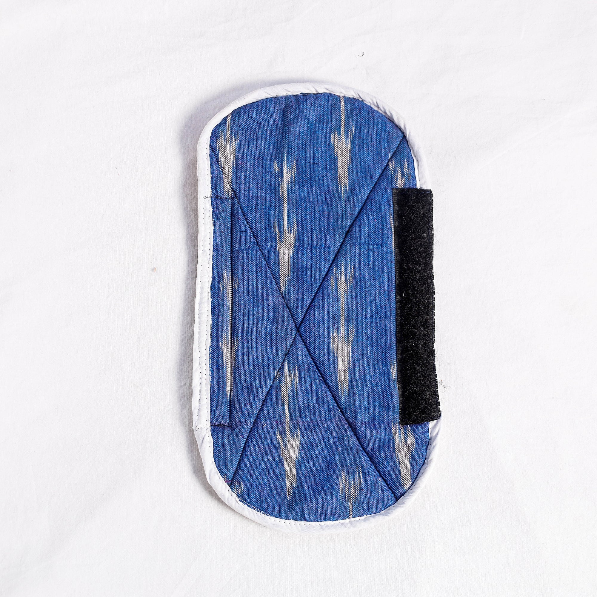 JALPARI Brown - Pochampally Ikat Handmade Fridge Handle Cover - view 2