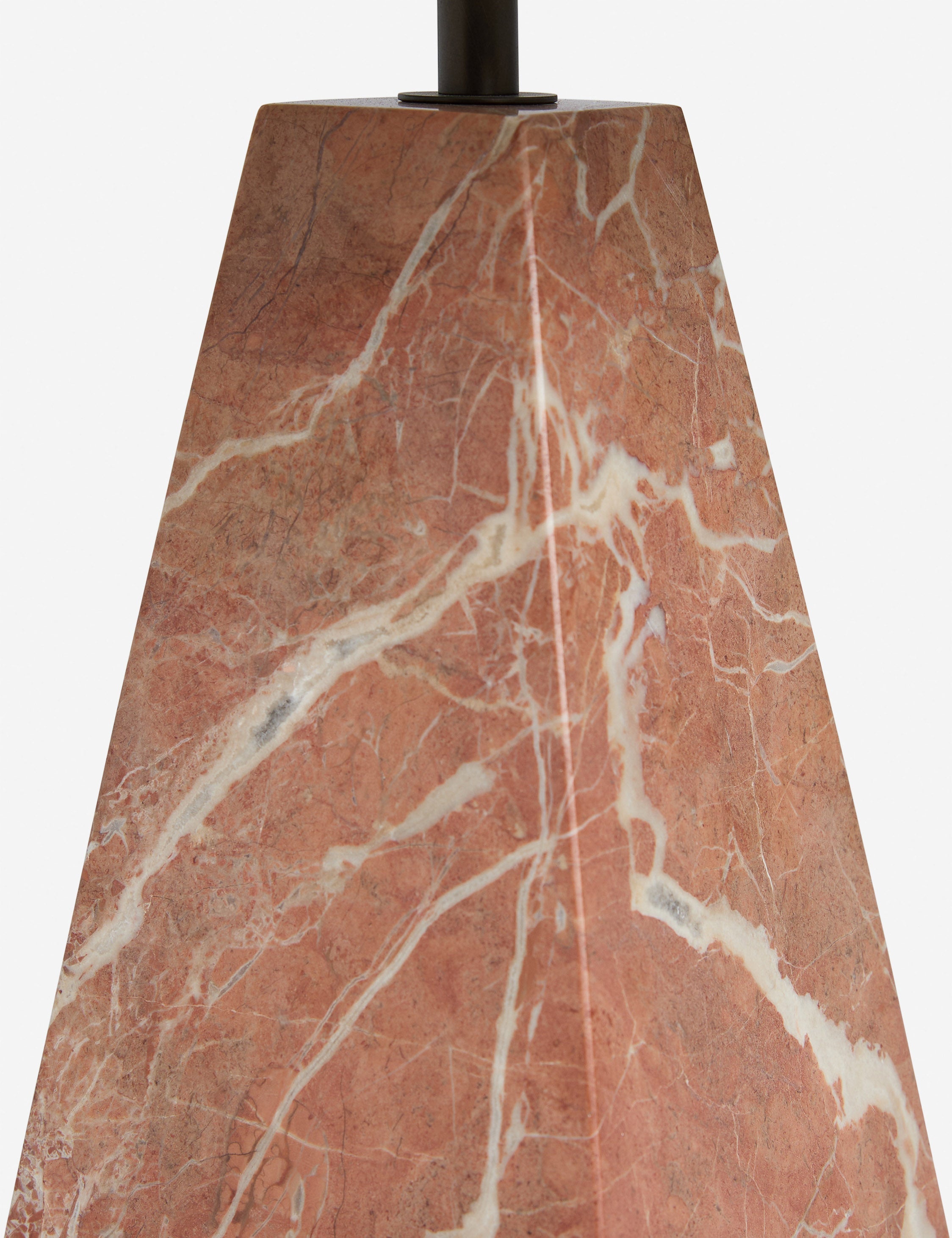 Lulu and Georgia Camara Table Lamp – Pink Marble - view 5