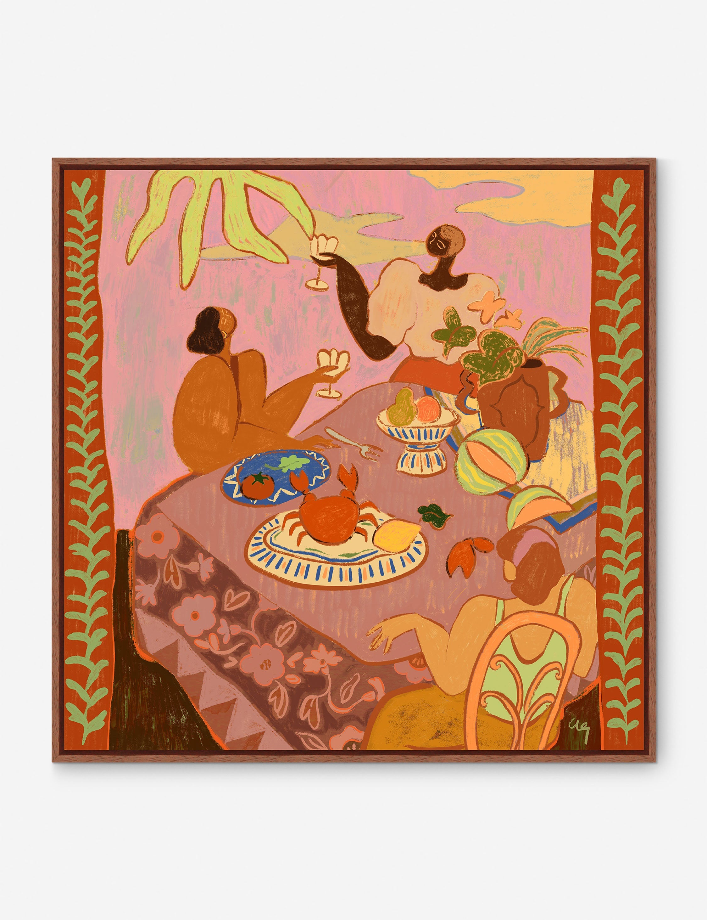 Lulu and Georgia Table Talk Wall Art