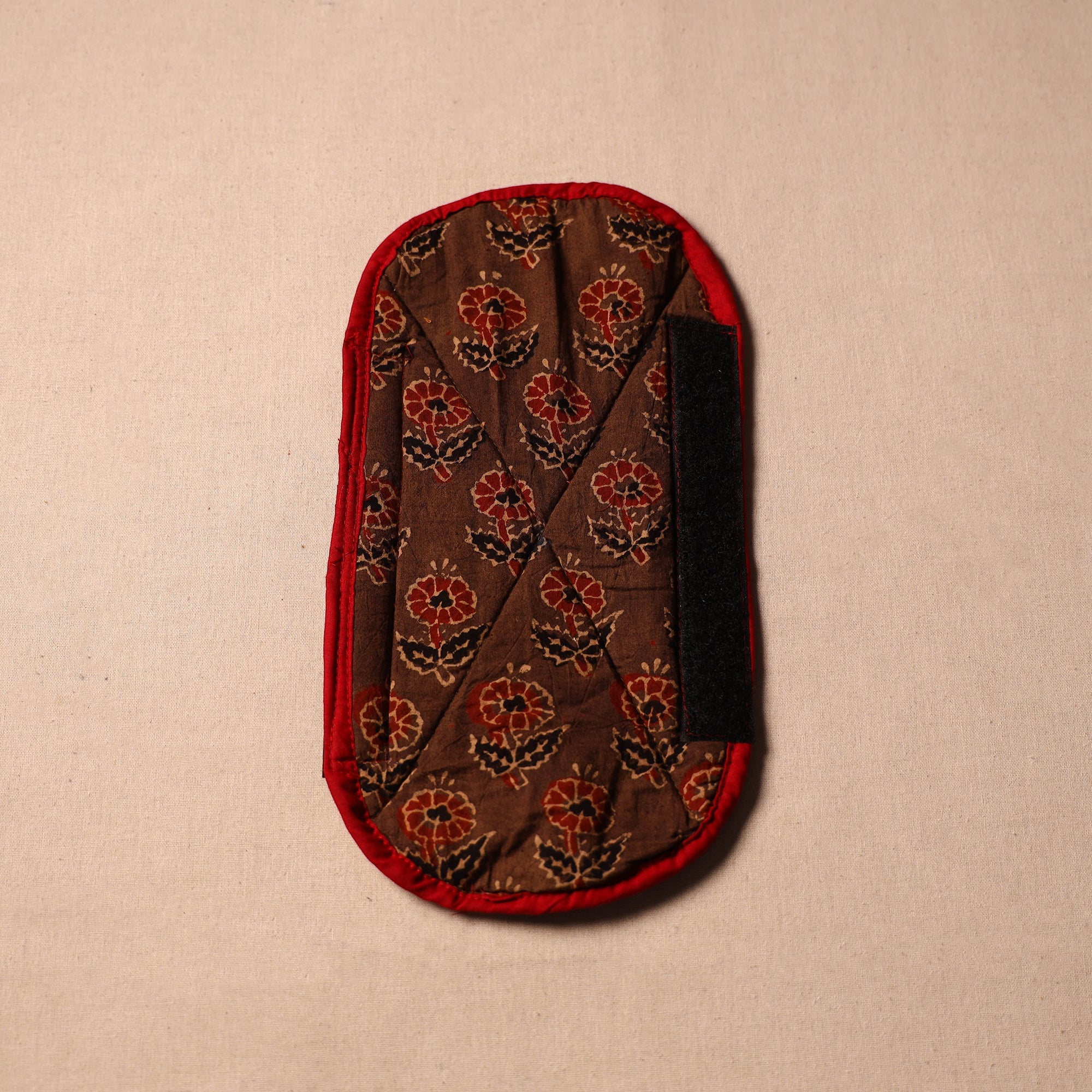 JALPARI Brown - Handmade Cotton Fridge Handle Cover 87 - view 2