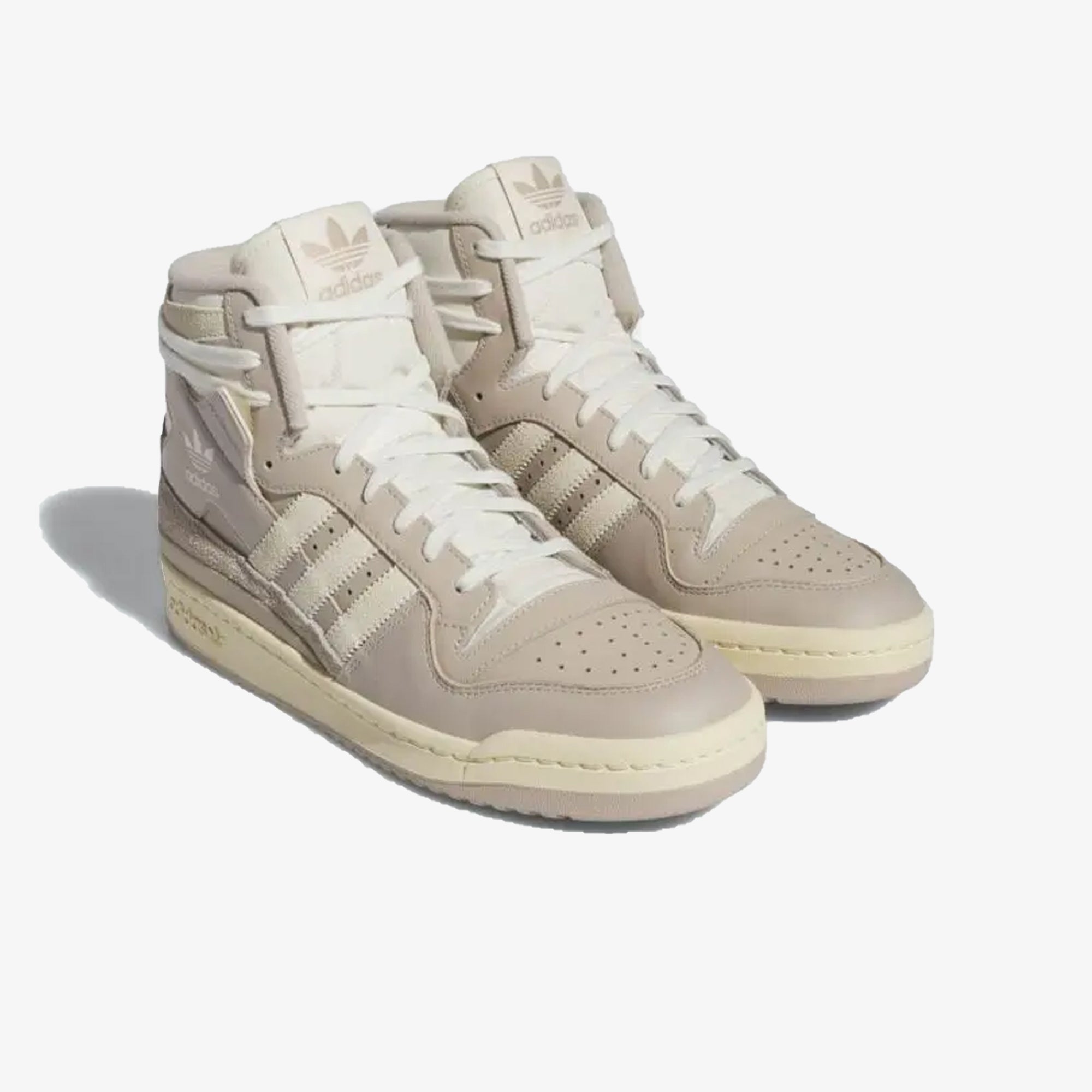 Adidas Originals | FORUM 84 HIGH { BEIGE/CREAM/WHITE