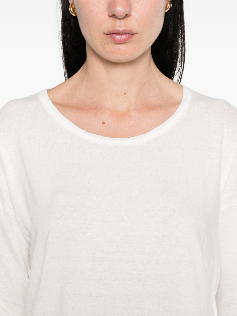Base Linen crewneck sweater - view 2