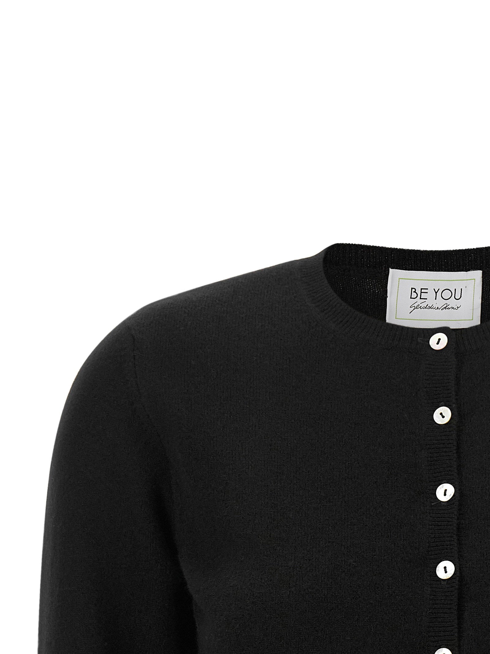 Be You Crew-neck Cardigan – 100% cashmere - view 3