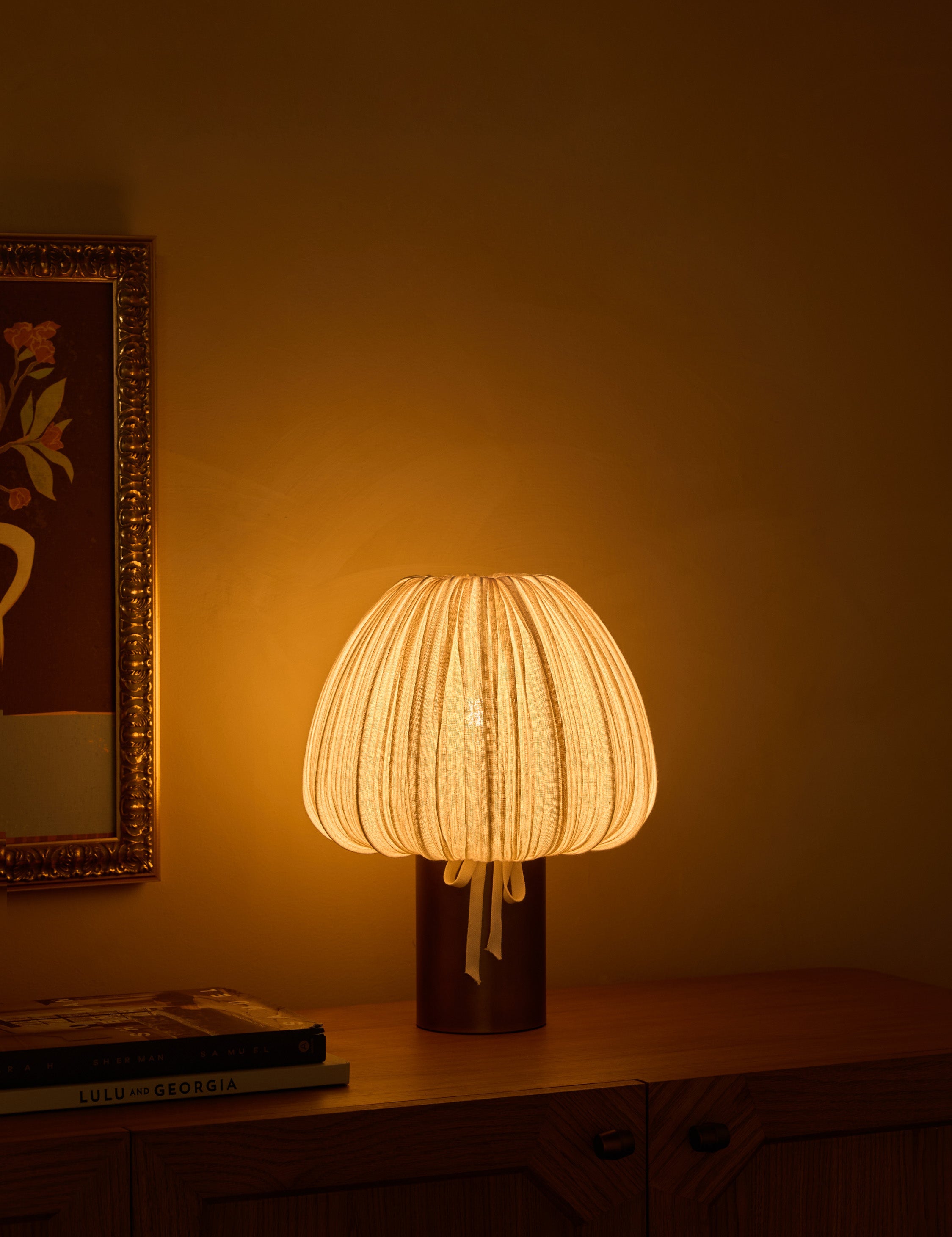 Lulu and Georgia Camas Table Lamp – Ivory - view 3