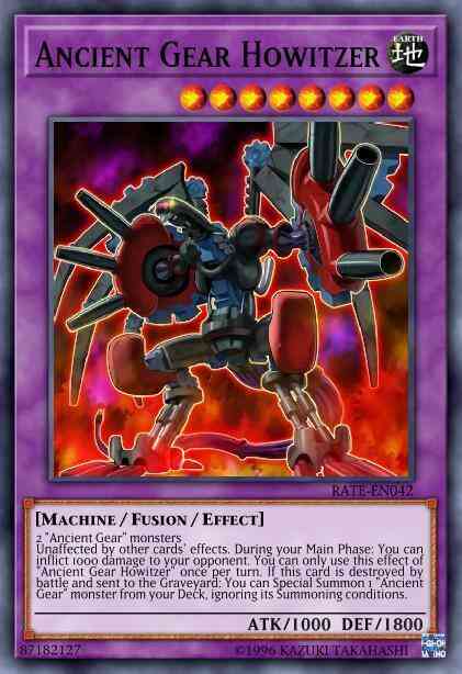Yu-Gi-Oh! Ancient Gear Howitzer - MP17-EN202 - Common - 1st Edition