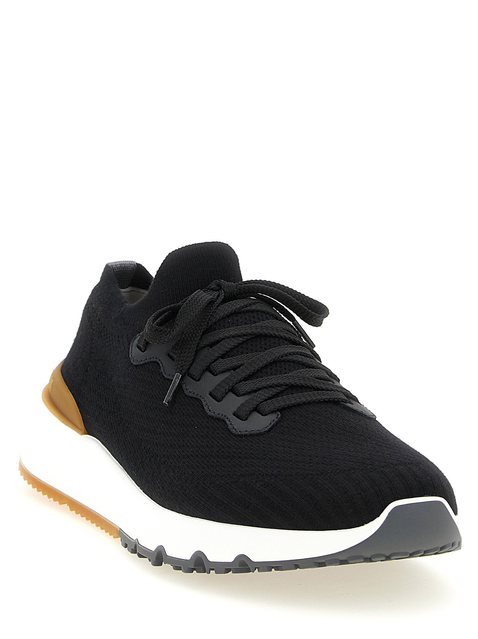 Brunello Cucinelli Running Sock Sneakers – 82% polyolefin 18% wool - view 2