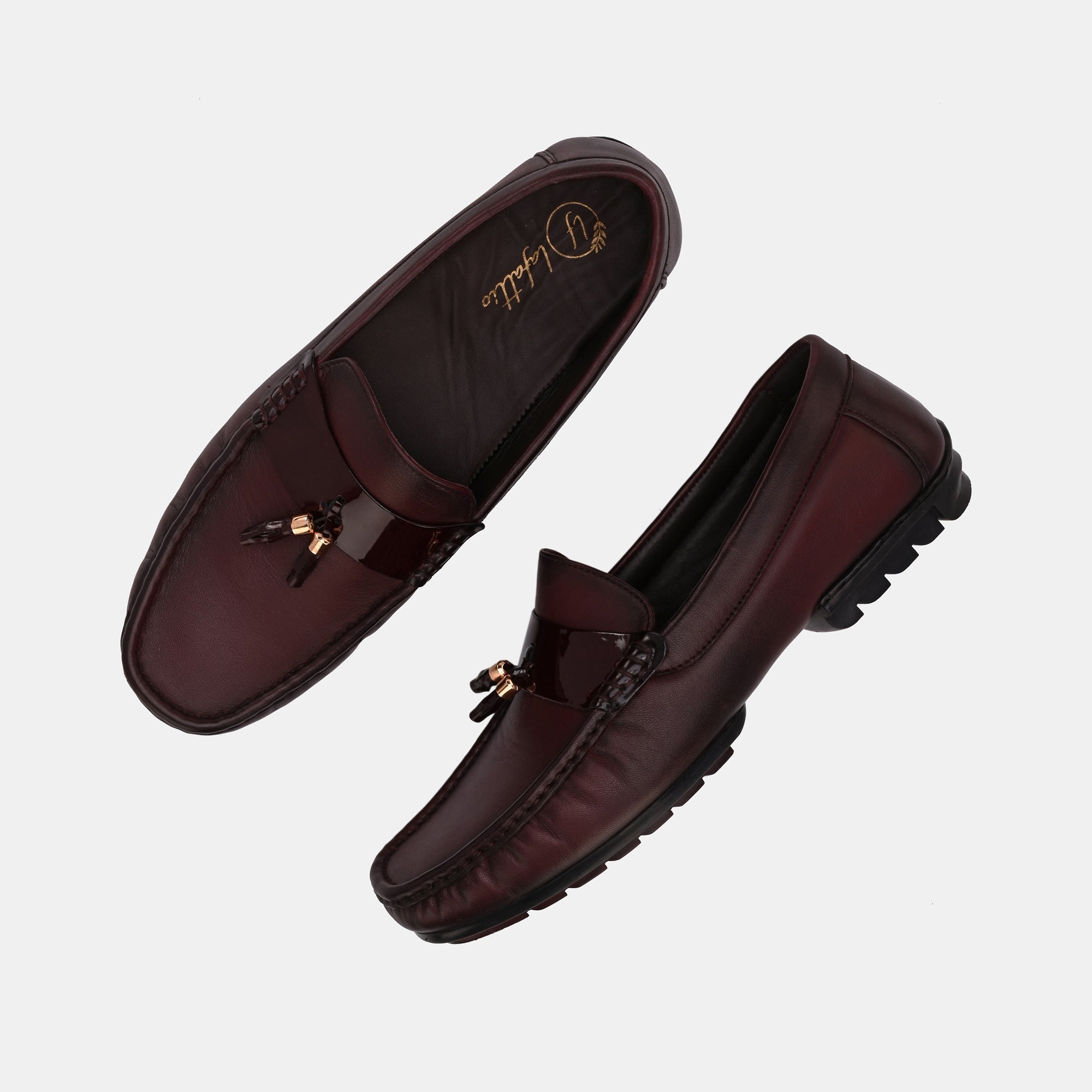 Cherry Tassel Loafers by Lafattio - view 3