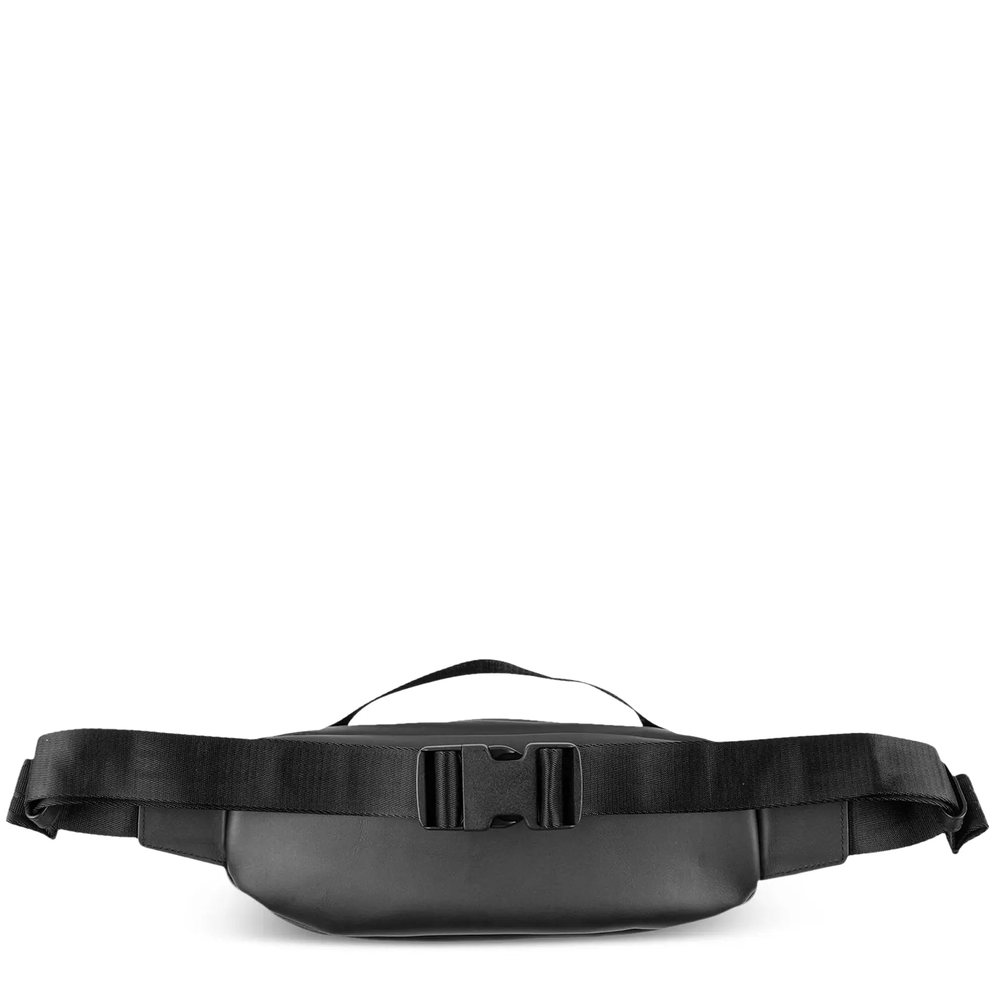 Supreme Leather Black Waist Bag (FW23) - view 2