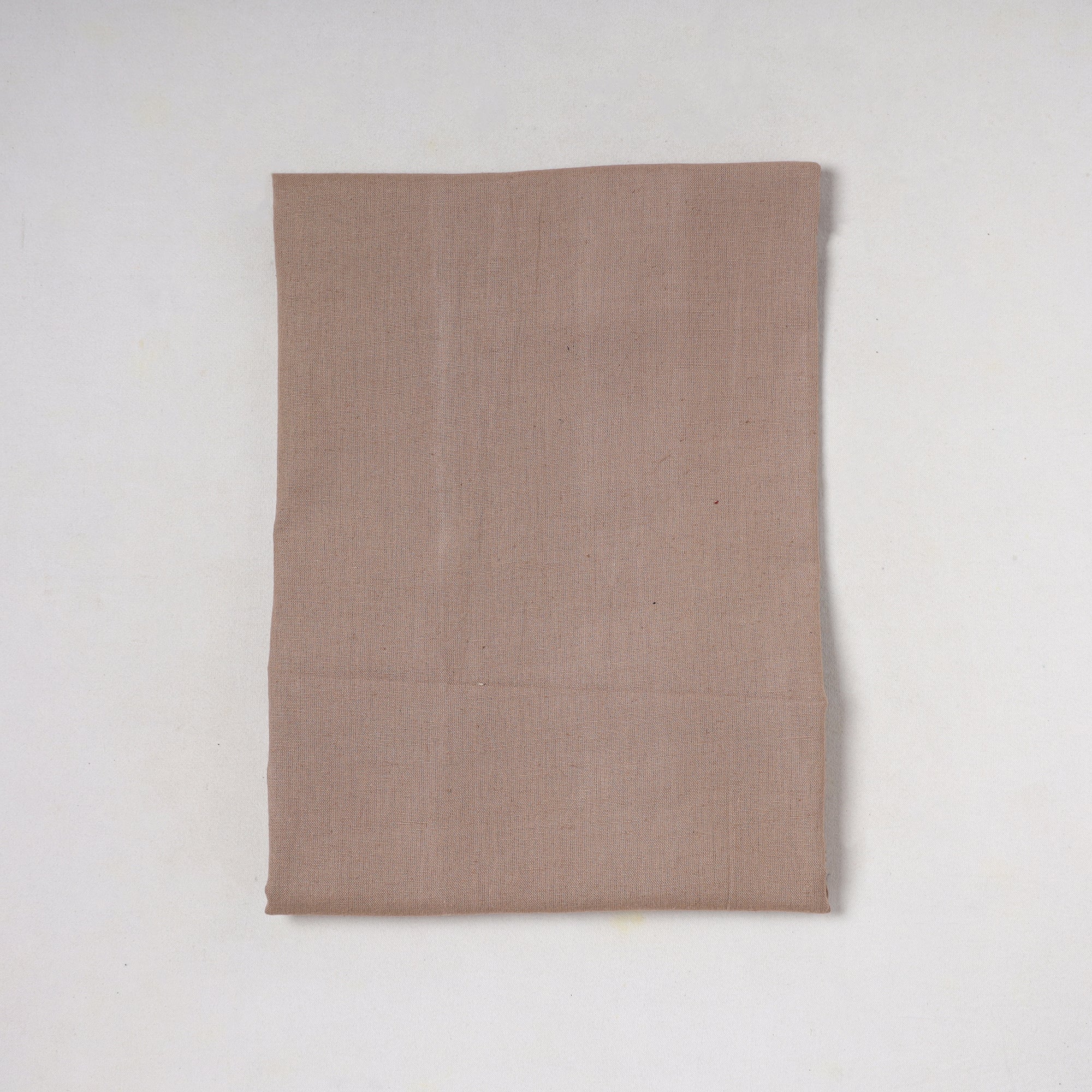 AHA VASTRA HANDLOOM Brown - Jhiri Pure Handloom Cotton Precut Fabric (1 meter) 68