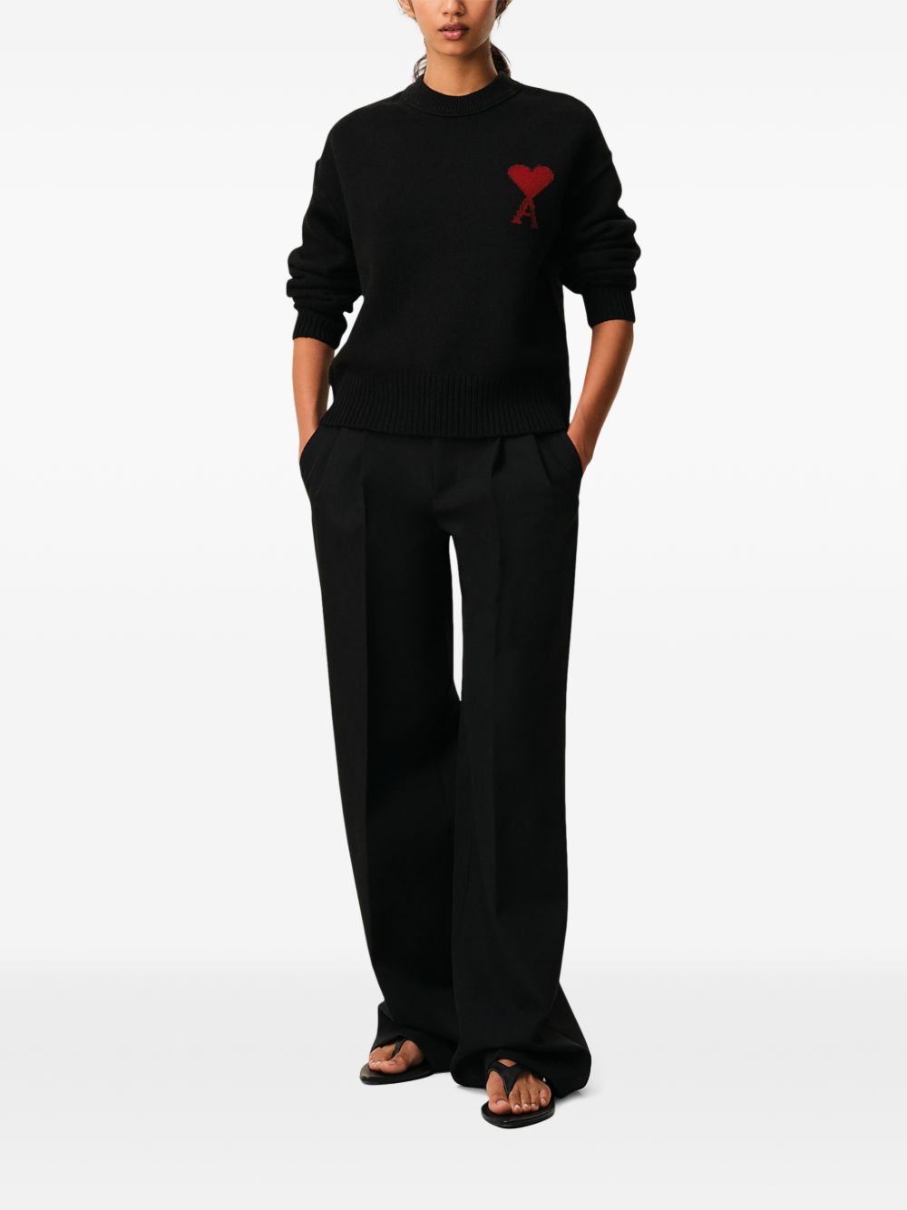 Ami Paris Sweater – 100% Wool - view 3