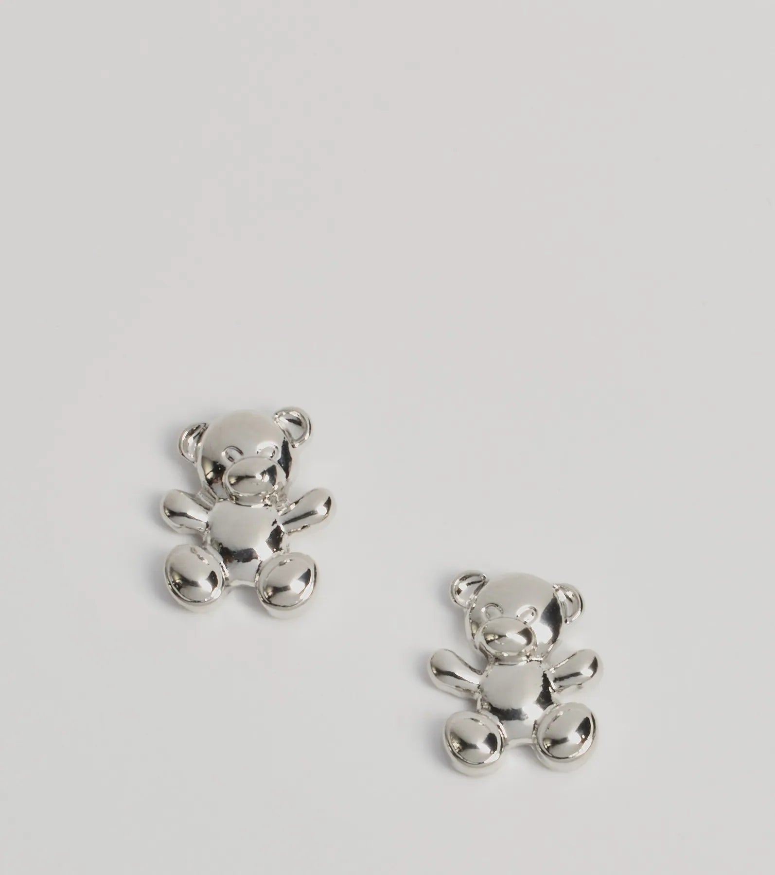 Windsor Looking Adorable Teddy Bear Stud Earrings