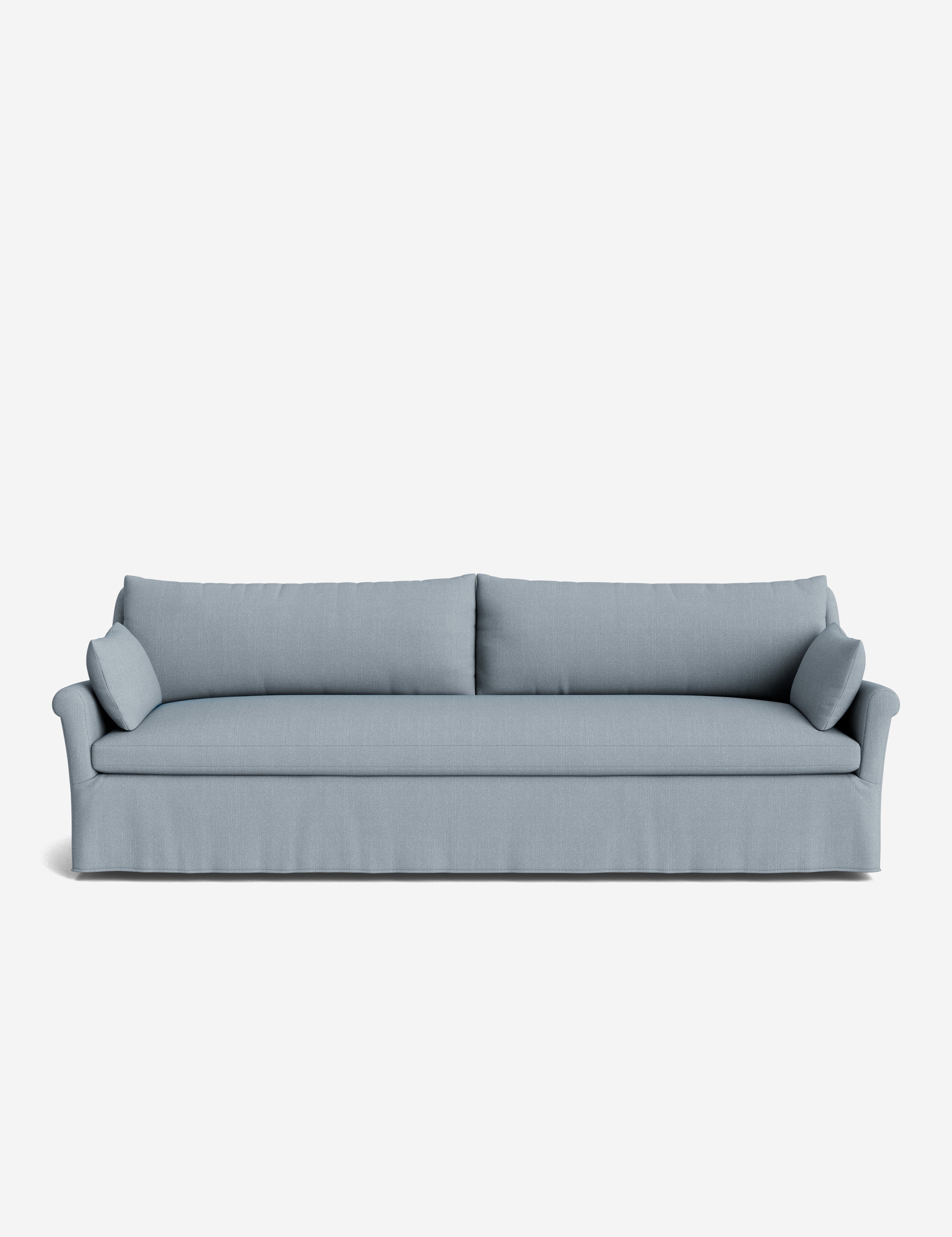 Lulu and Georgia Portola Rolled Arm Slipcover Sofa - view 117