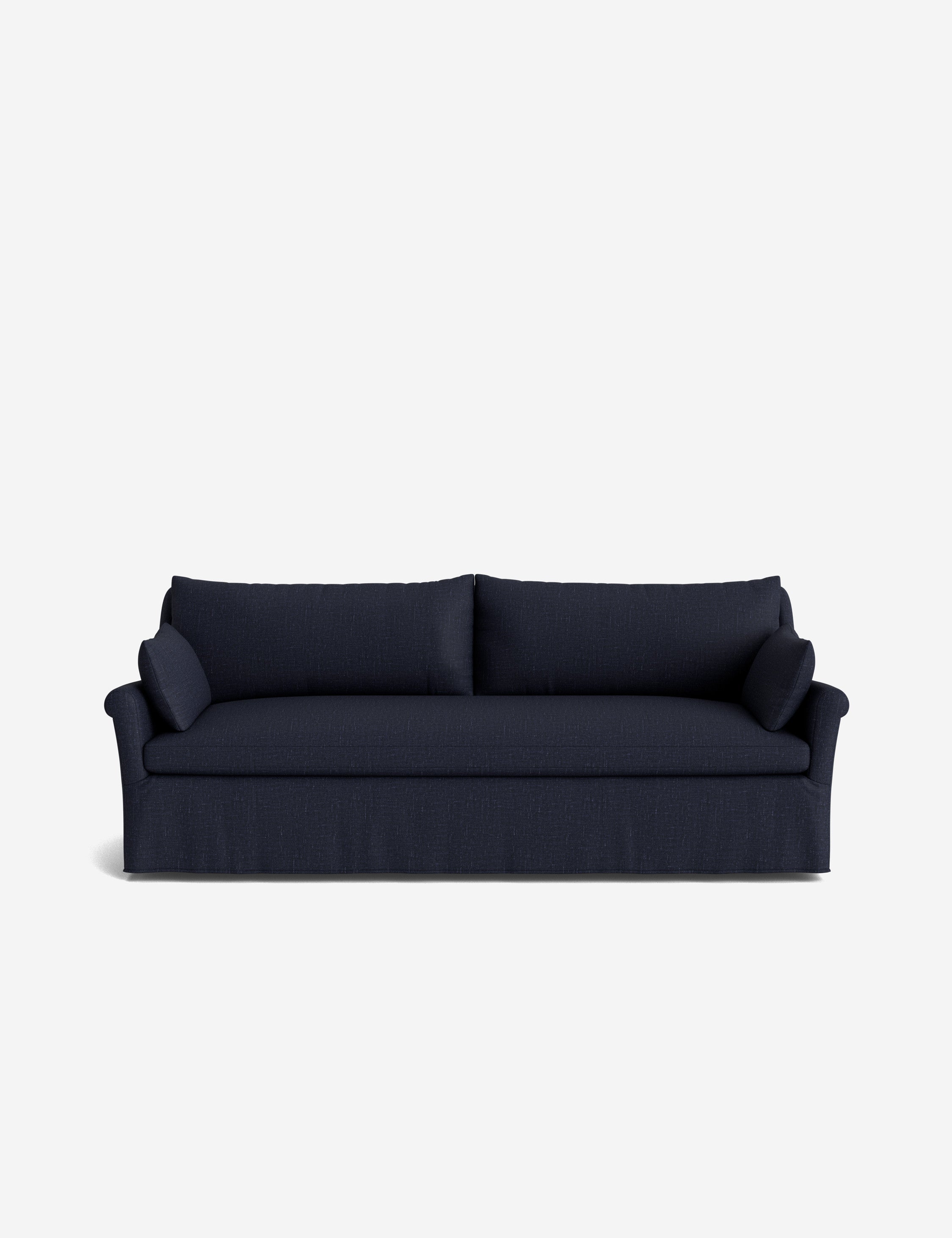 Lulu and Georgia Portola Rolled Arm Slipcover Sofa - view 128