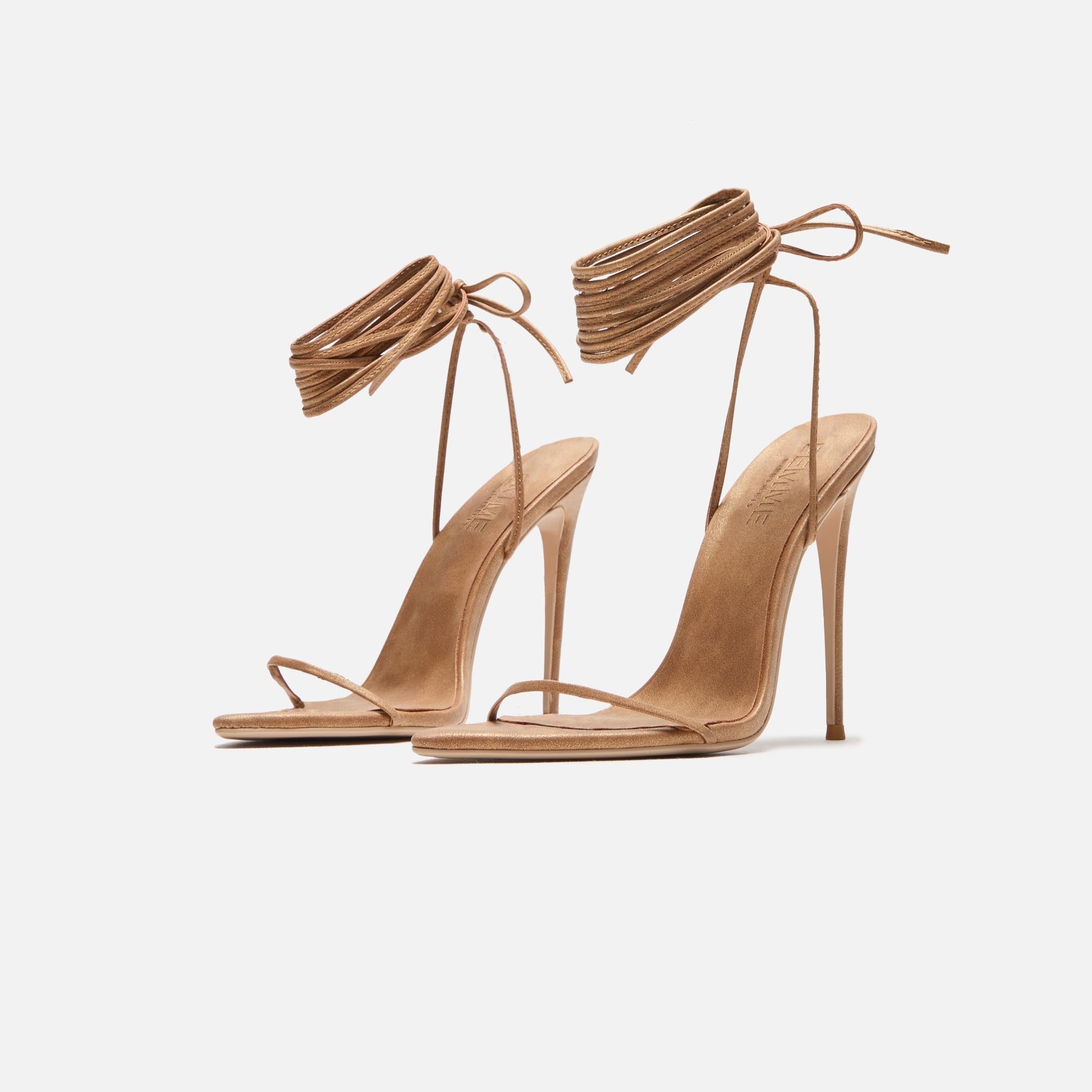 Femme LA Soleil Lace Up - Glazed Camel - view 2