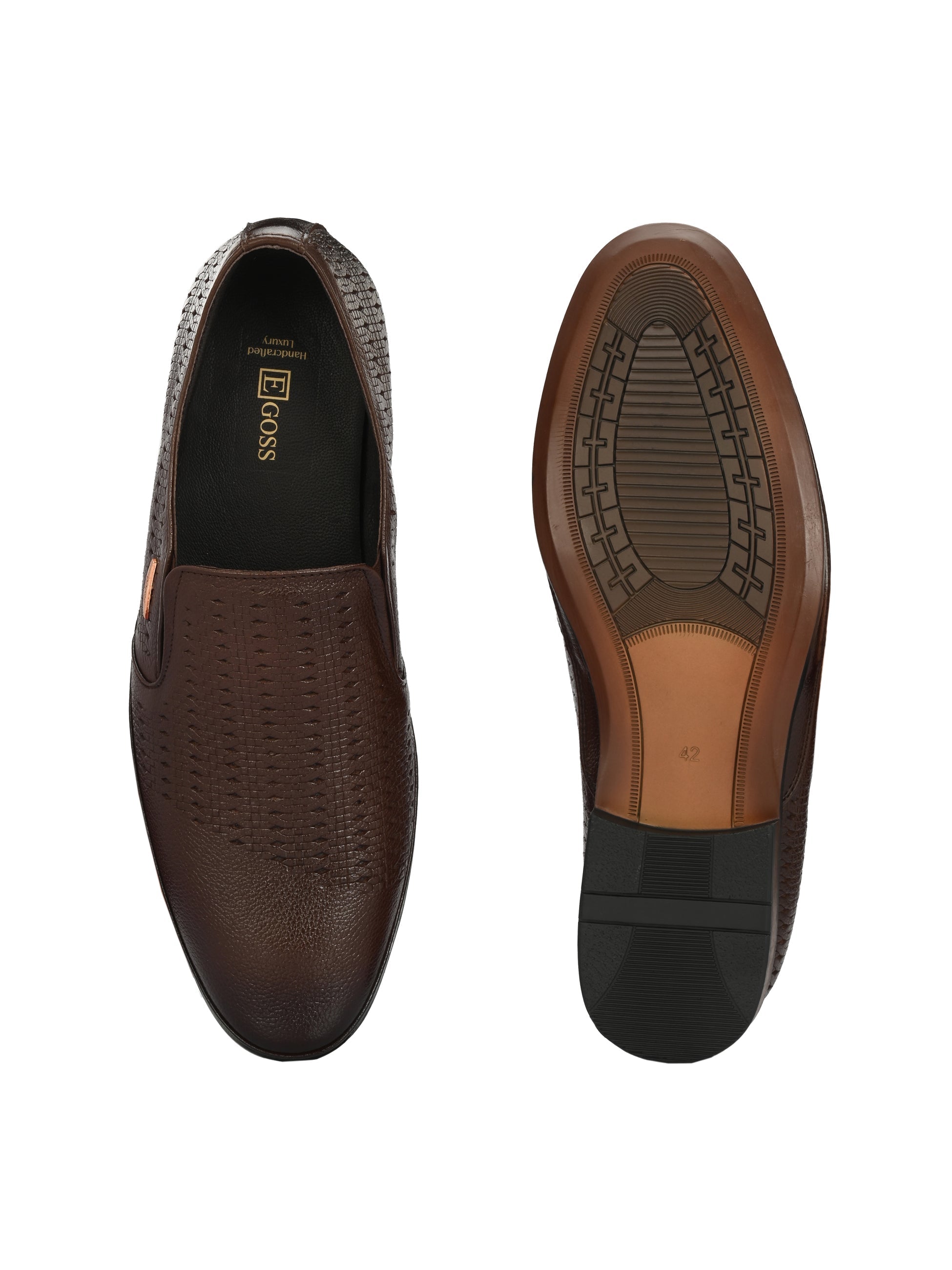 Egoss Shoes Egoss Formal Slip-On Shoes For Men - view 9