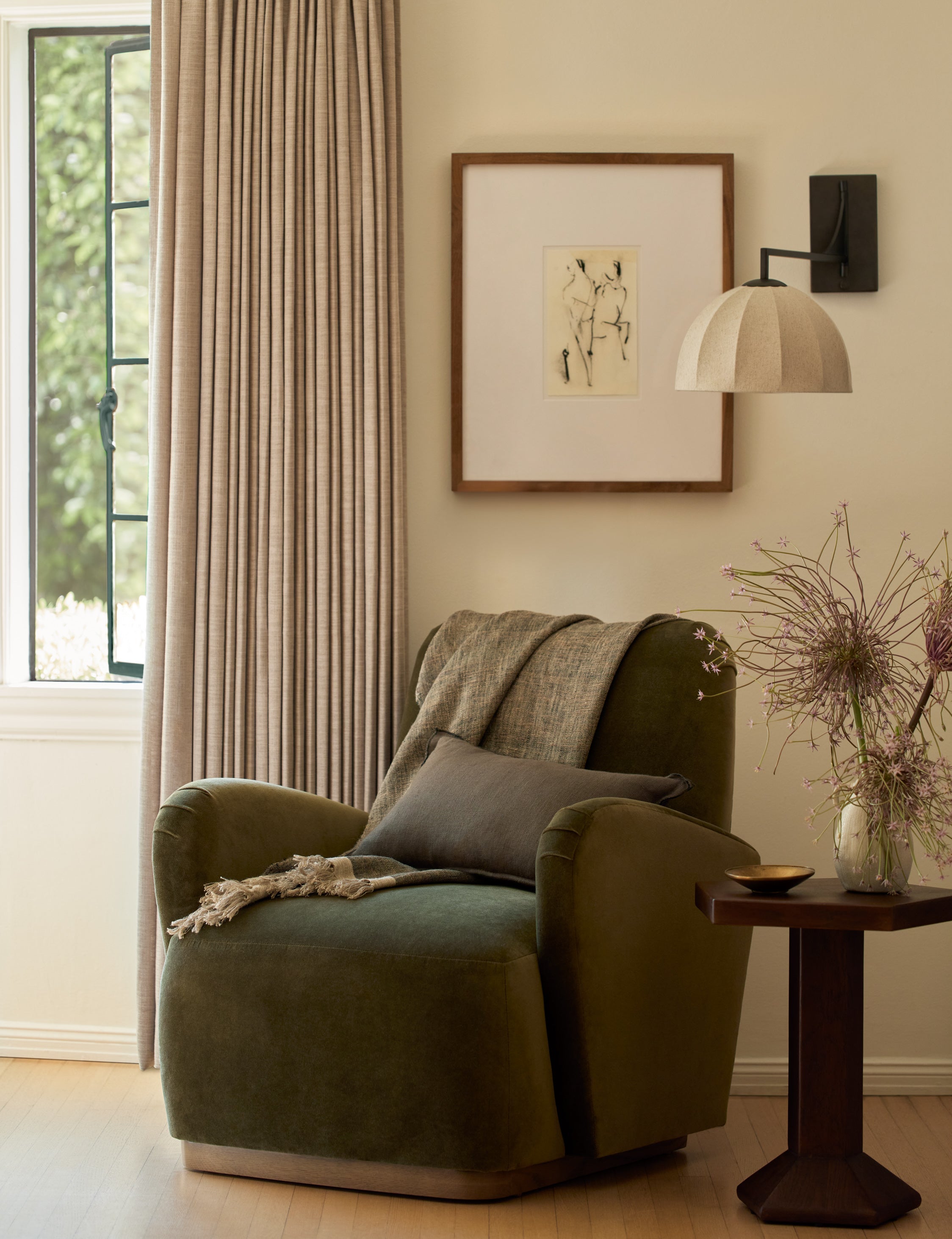 Lulu and Georgia Carys Contrast Linen Pillow - view 36