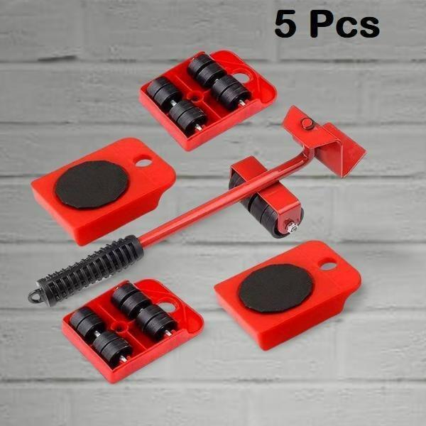 Roposo Clout Furniture Lifter -Furniture Lifter Mover Tool Set Heavy Duty Furniture Shifting Lifting Moving Tool with Wheel Pads