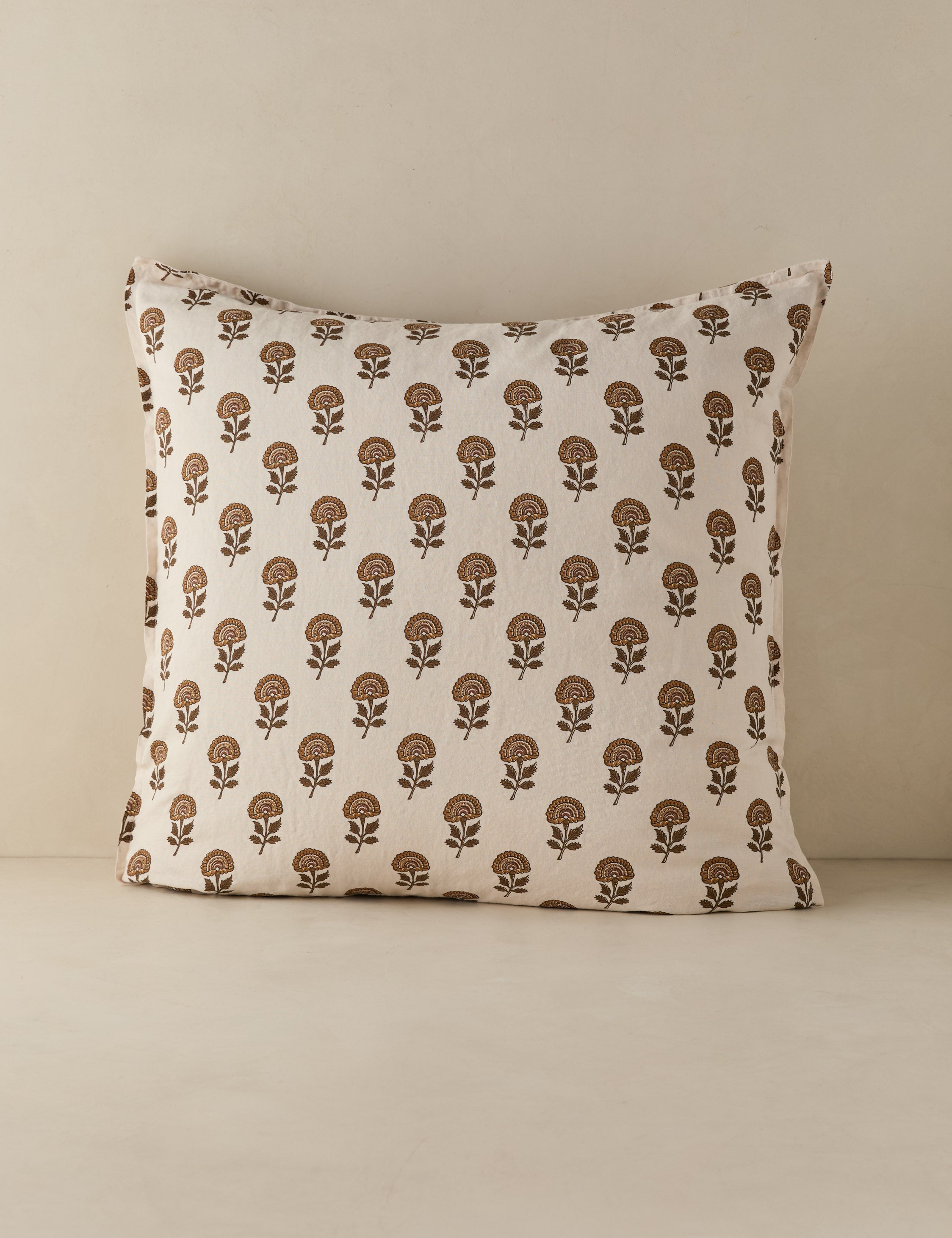 Lulu and Georgia Langford Linen Cotton Sham – Marigold - view 2