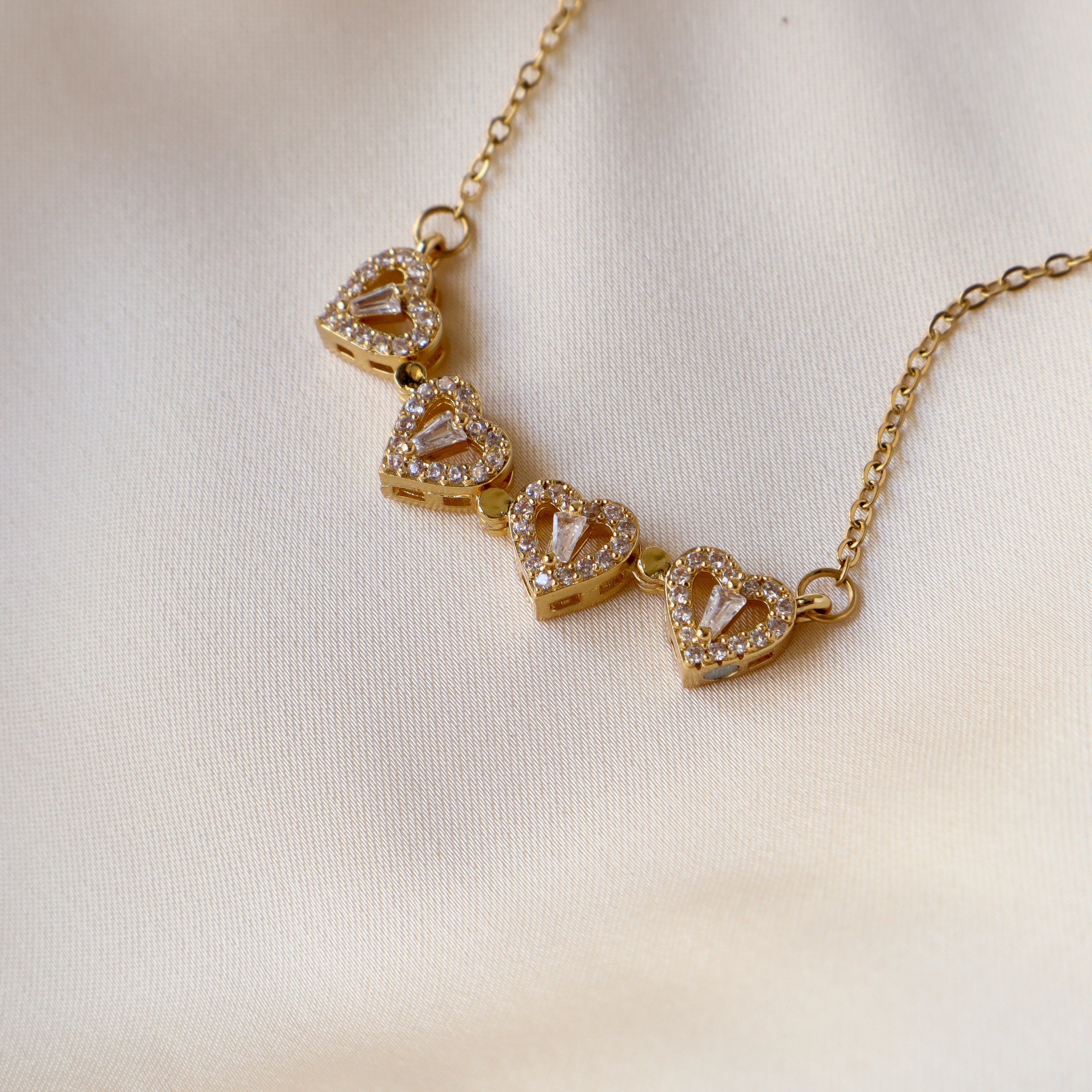 Ash Designs Clover 18K Gold Plated Necklace - view 5