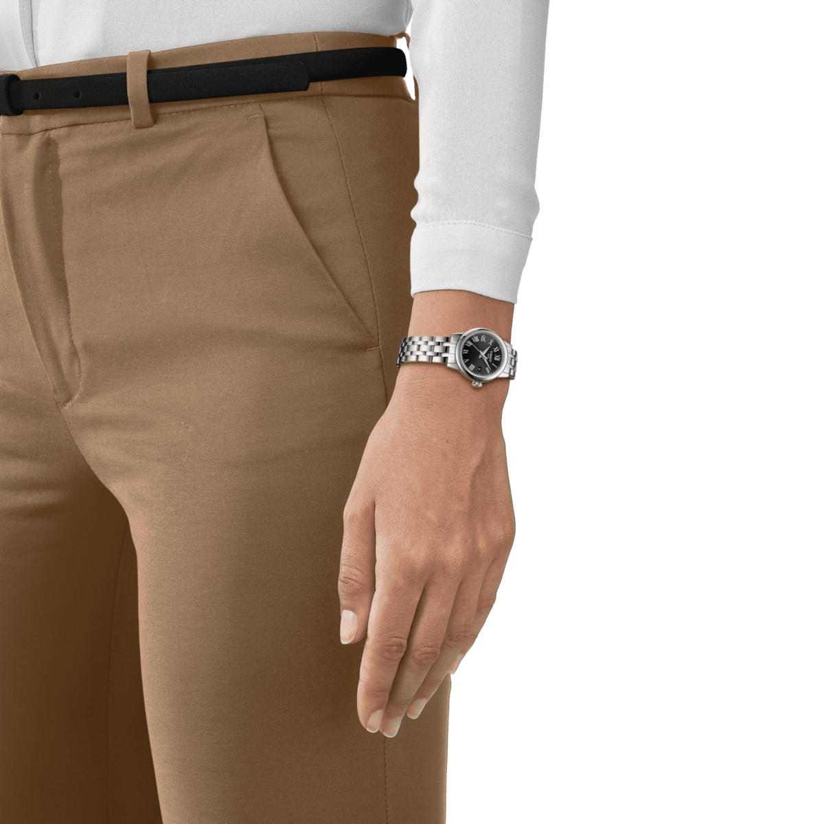 Tissot T-Classic Black Dial Women 28mm - view 2