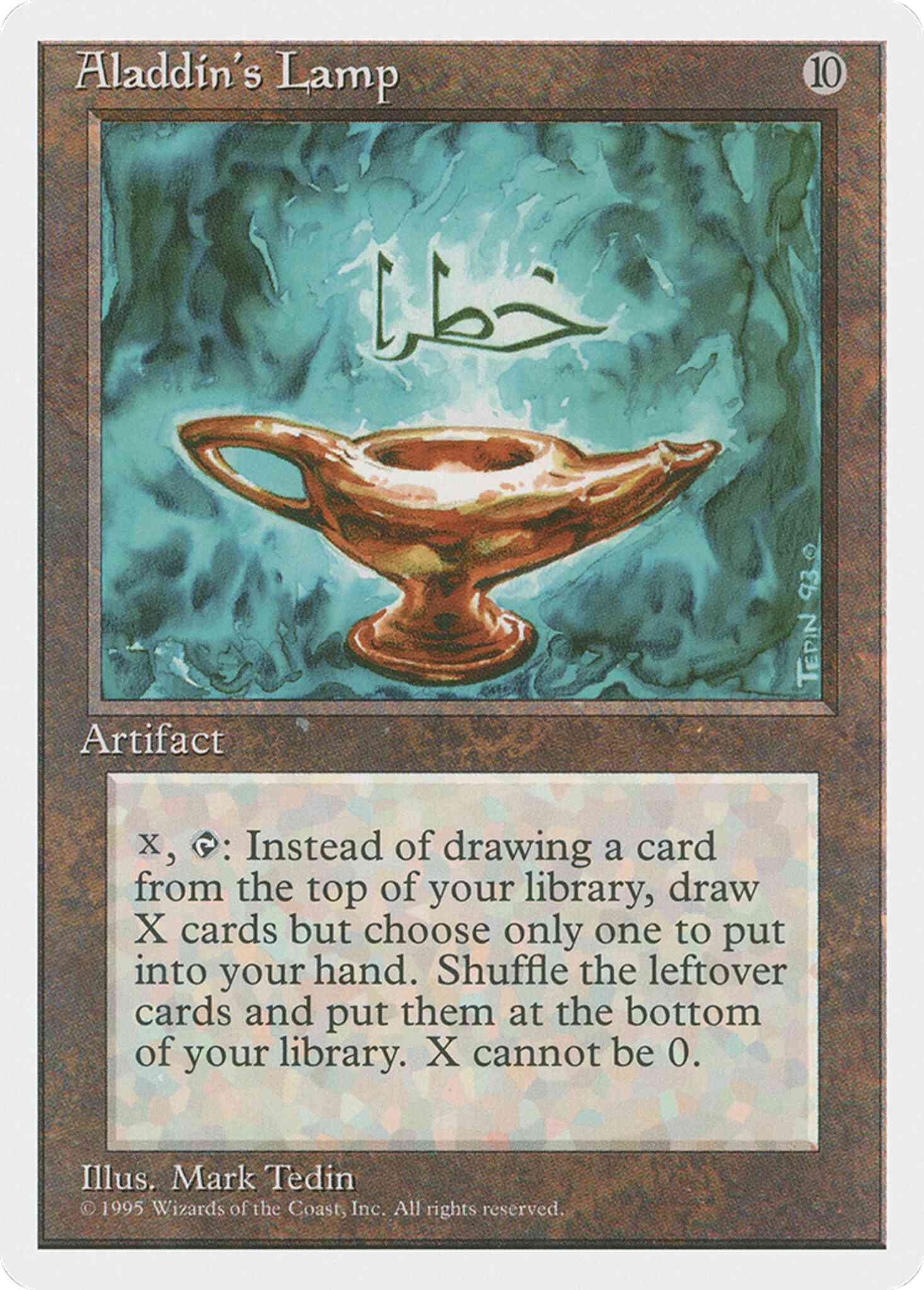 Lamp 291 fourth – Magic Aladdin's Lamp [291] [Fourth Edition] [Non-Foil]