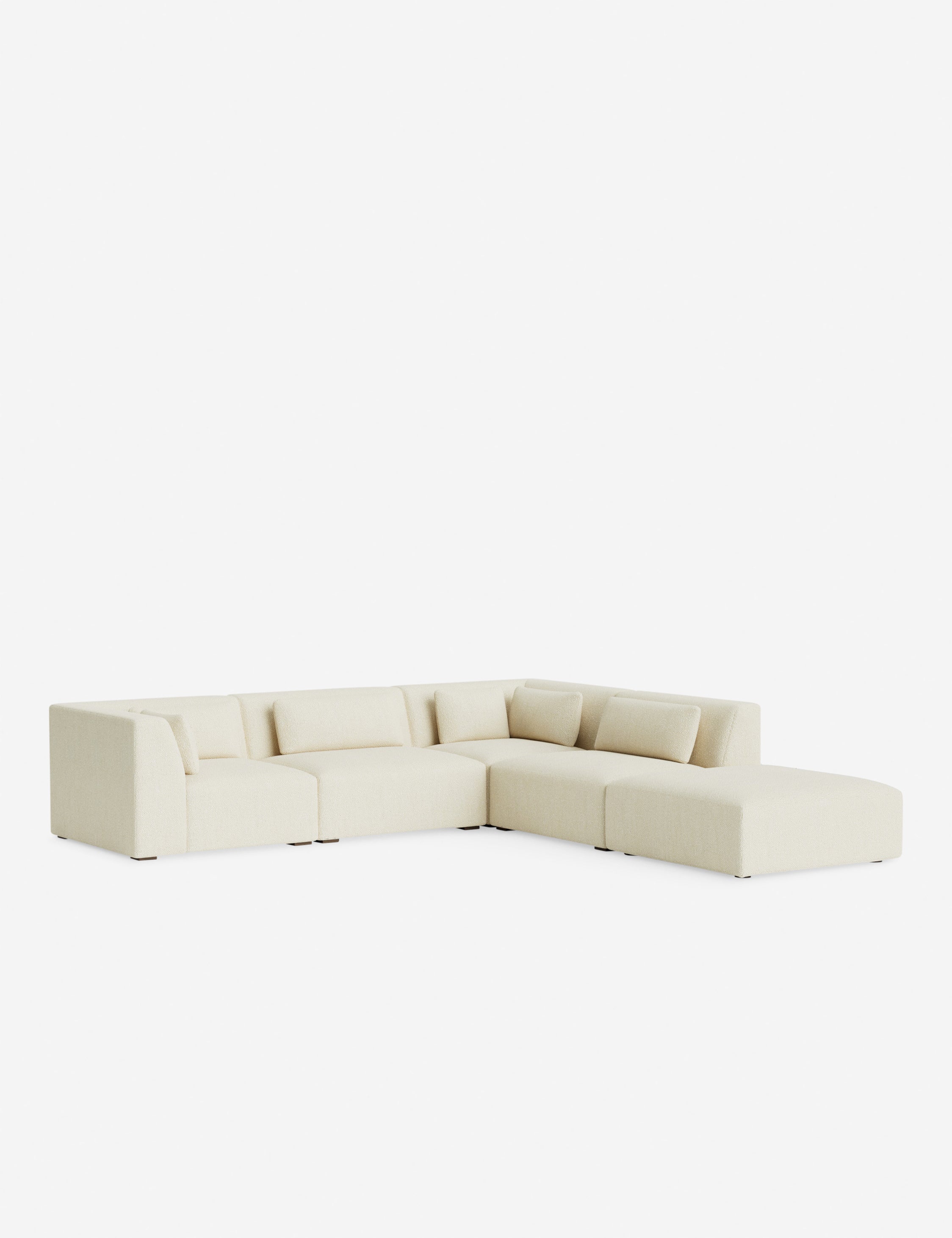 Lulu and Georgia Koh Modular Sectional Sofa With Ottoman - view 114