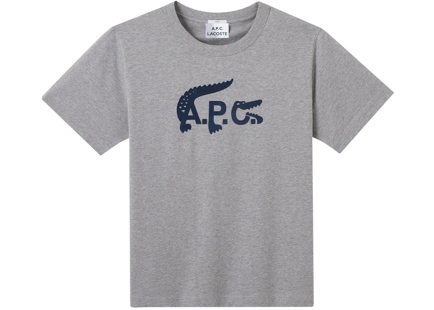 A.P.C. x Lacoste T-shirt Heather Gray