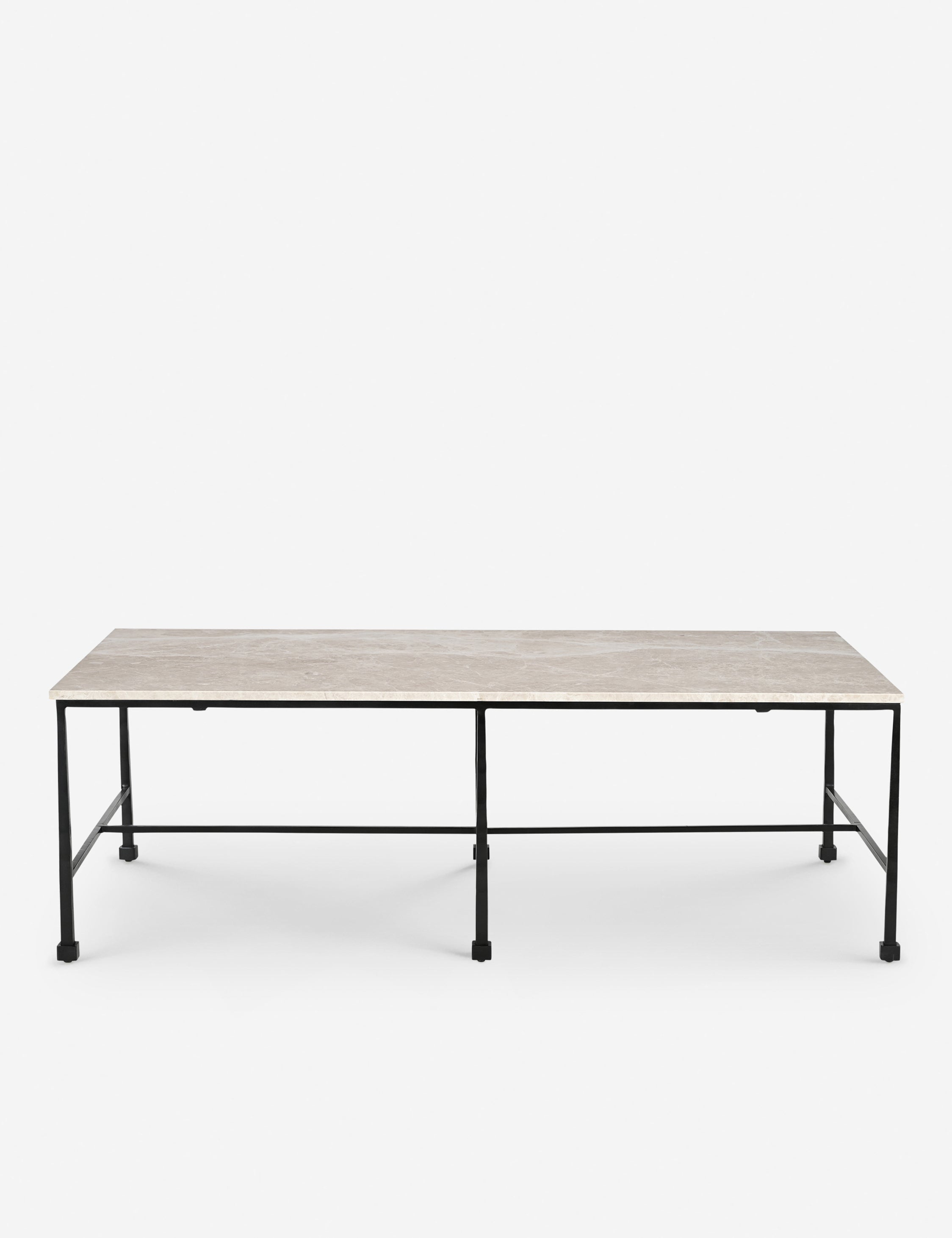 Lulu and Georgia Tristan Coffee Table – Beige Marble