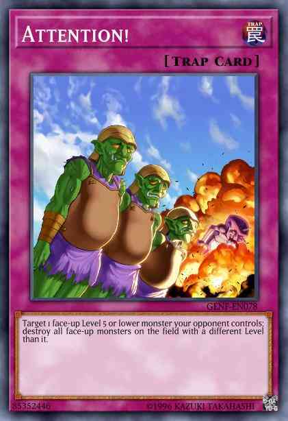 Yu-Gi-Oh! Attention! - GENF-EN078 - Rare - 1st Edition