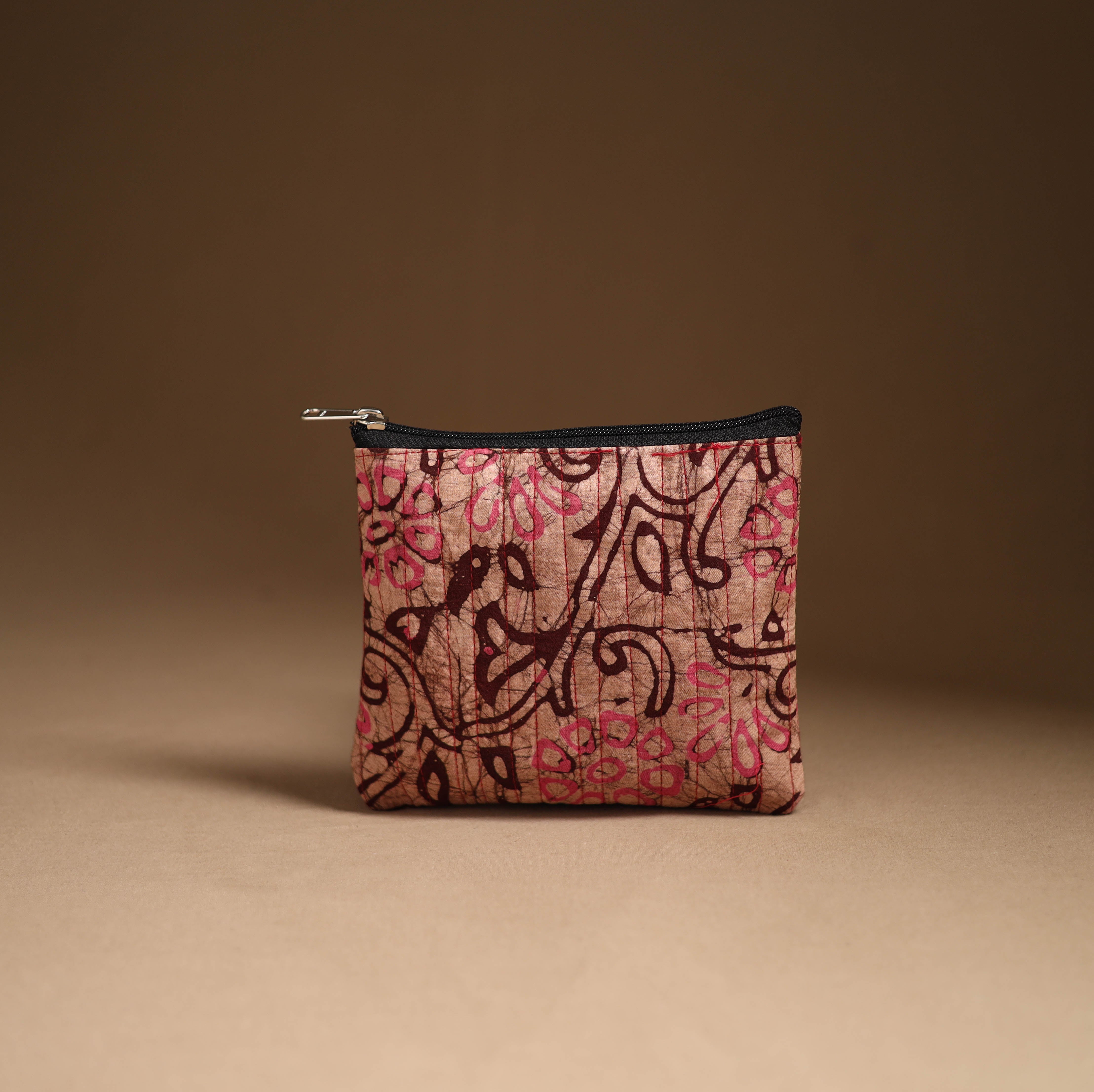 NOORI BAZAR Brown - Handmade Cotton Utility Pouch Set 01 - view 3